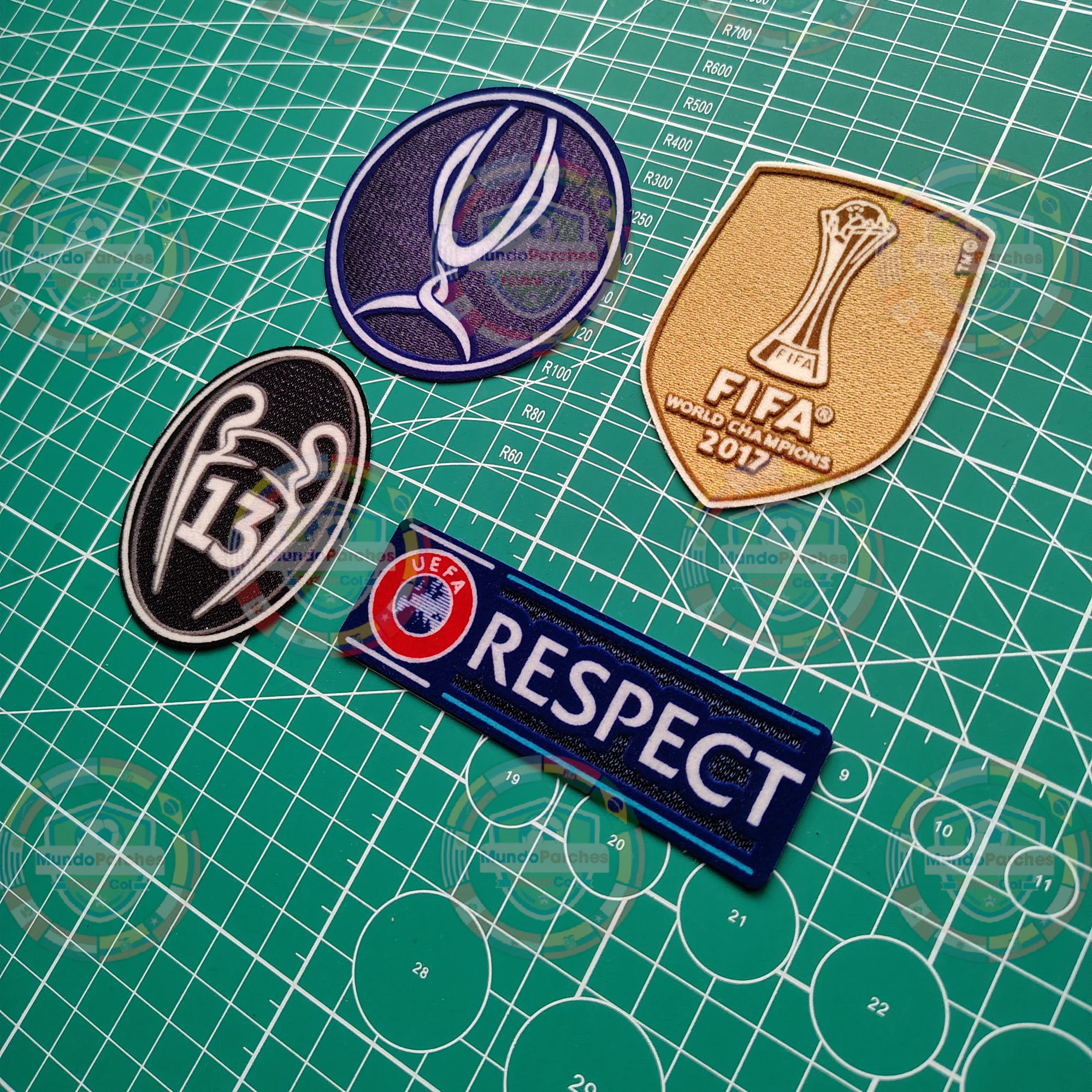 Set Parches Supercopa Europea 2018 Real Madrid
