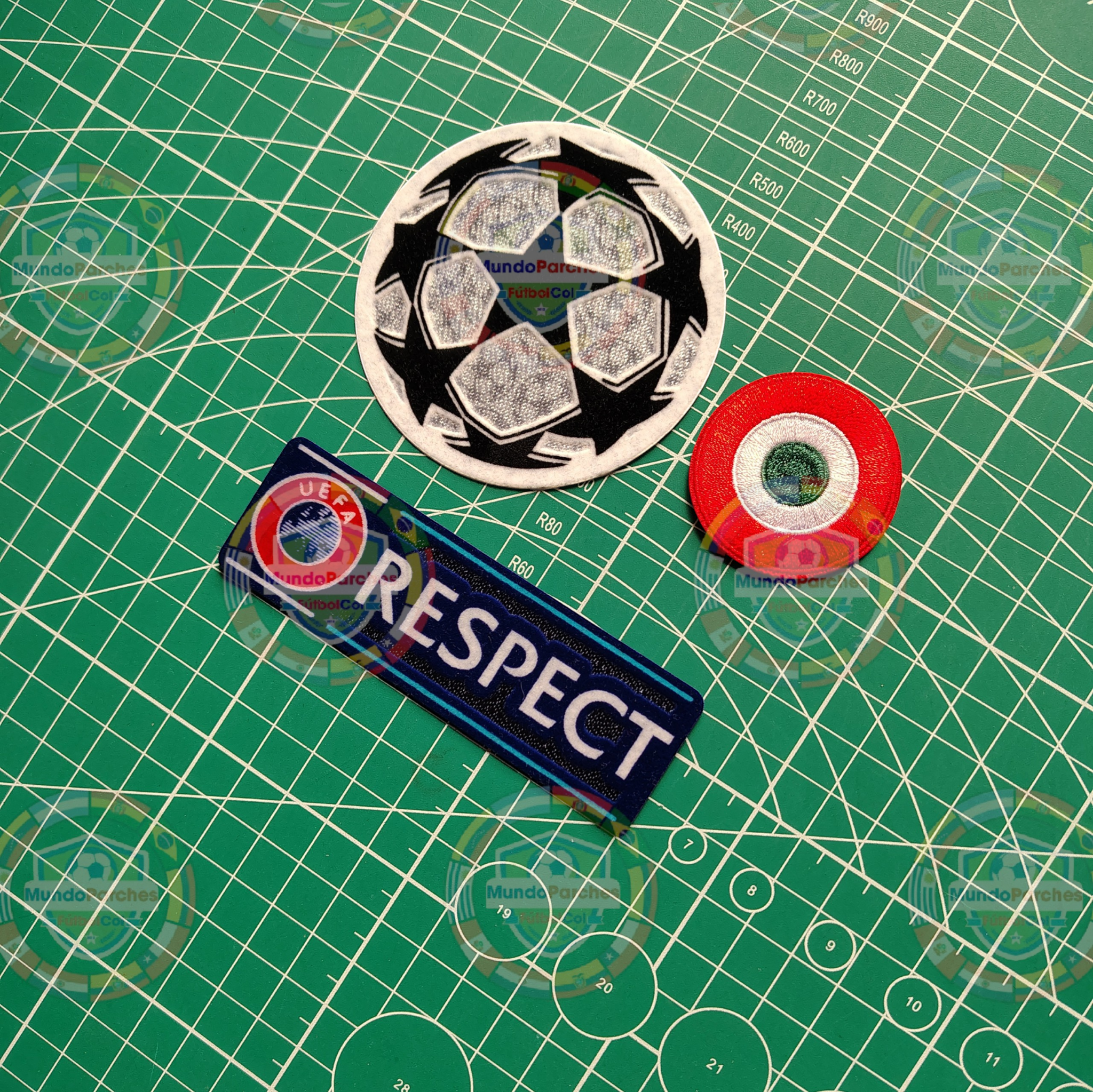 Set Parches Champions League 2014- 2015 Napoli