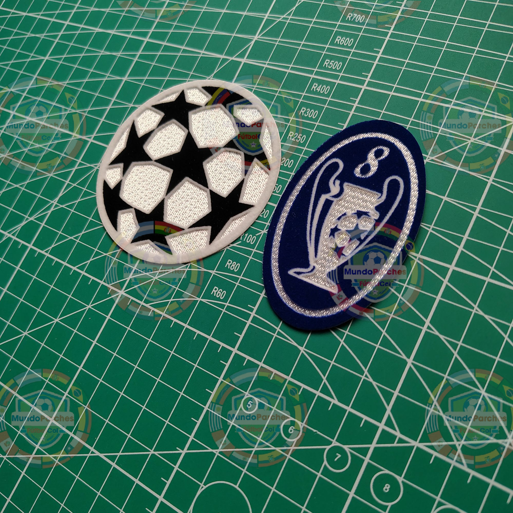 Set Parches Champions League 2000-2001 Real Madrid