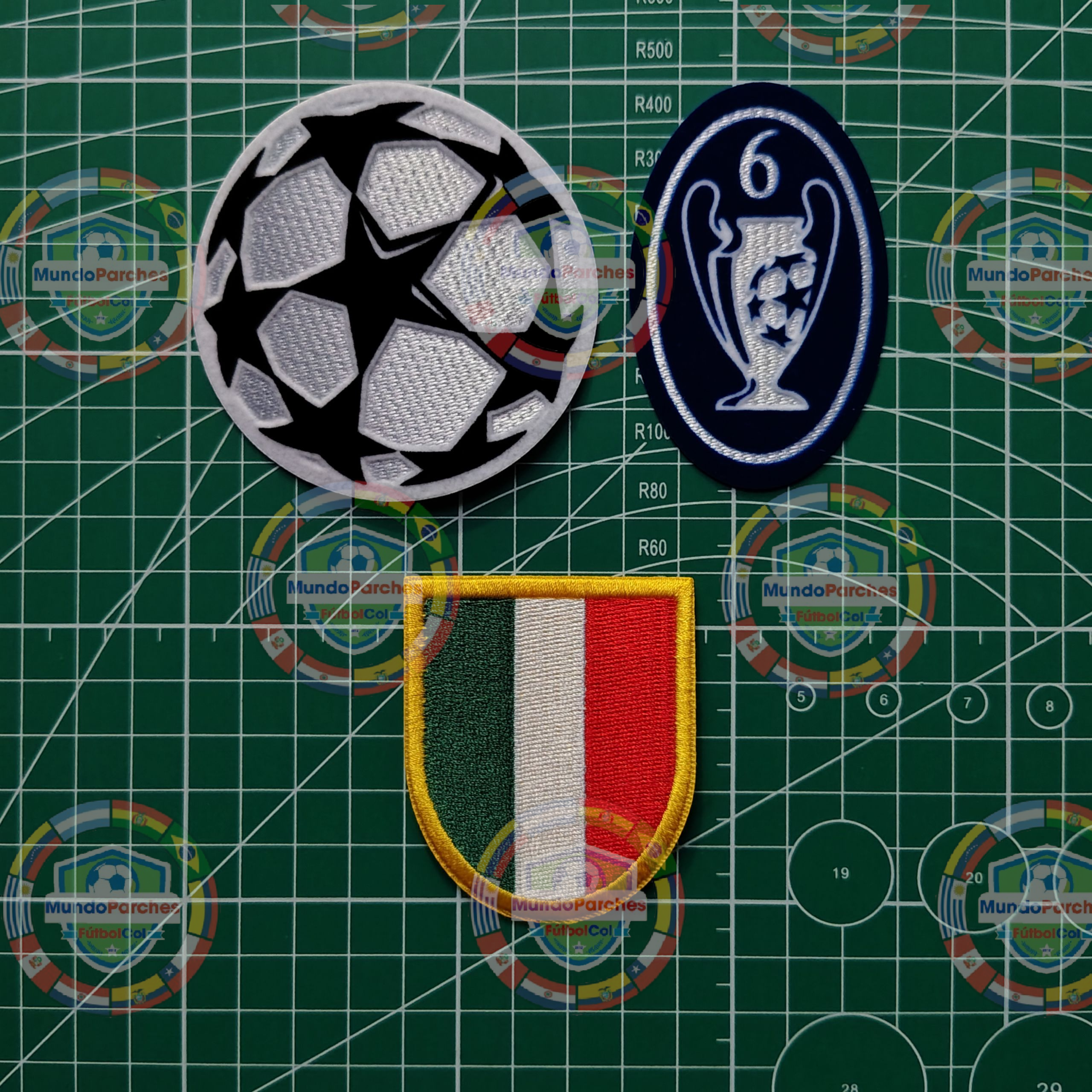 Set Parches Champions League 2004-2005 Ac Milán