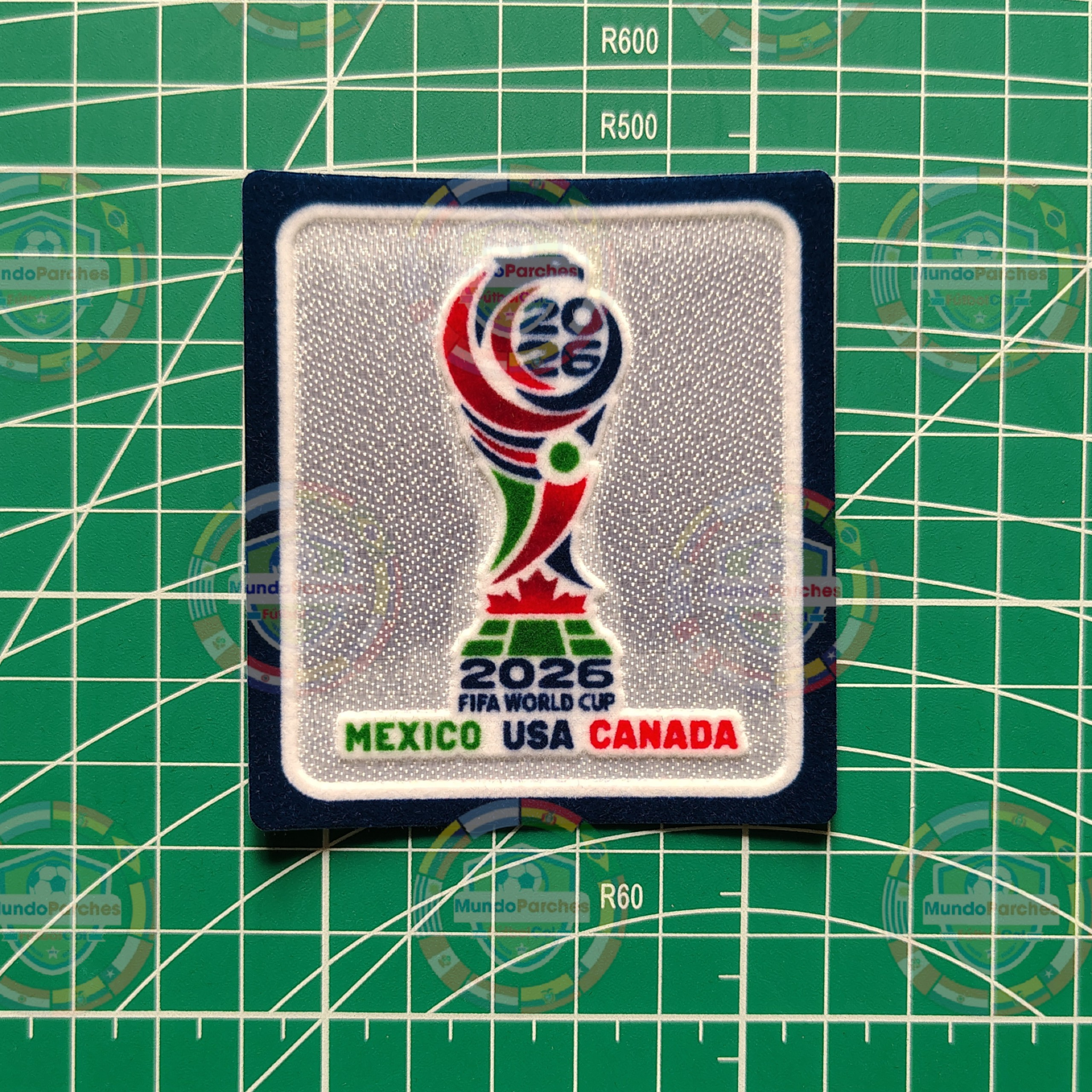 Set Parches Mundial Norteamérica 2026 No Oficiales