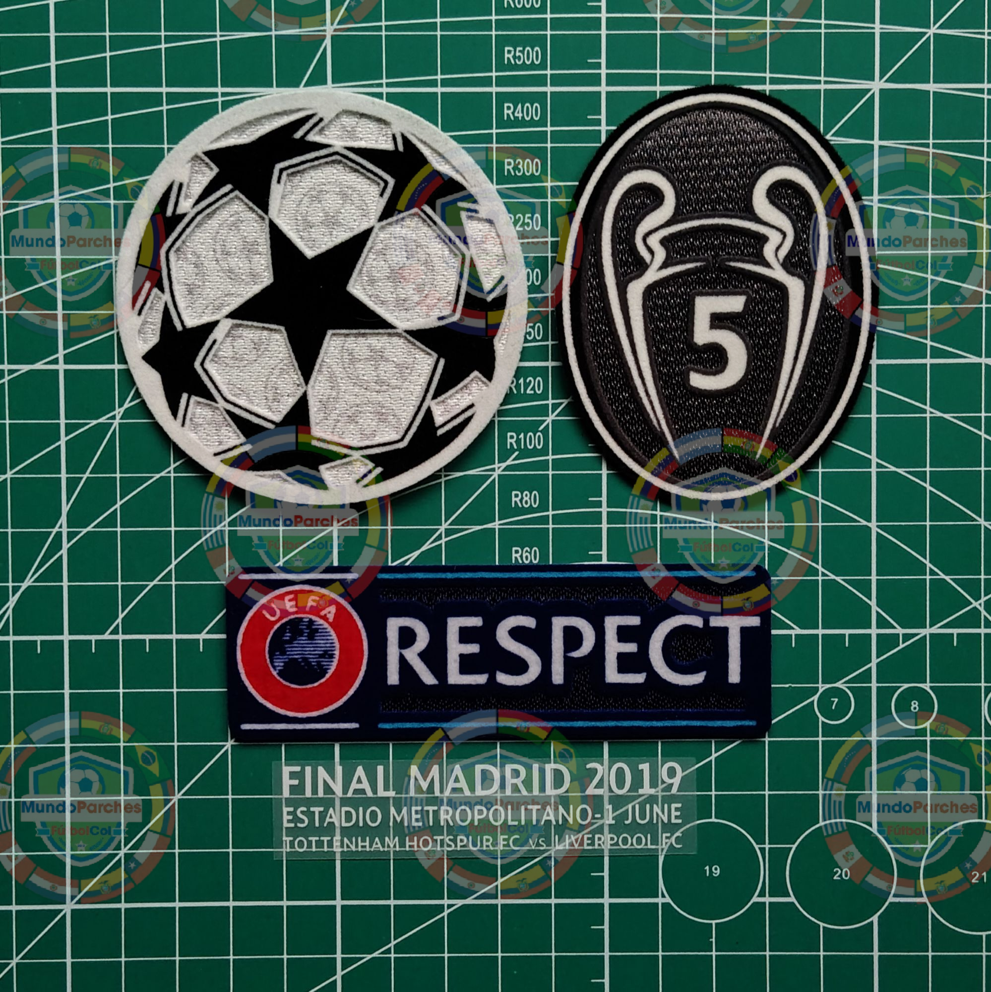 Set Parches Champions League Final 2019 Liverpool
