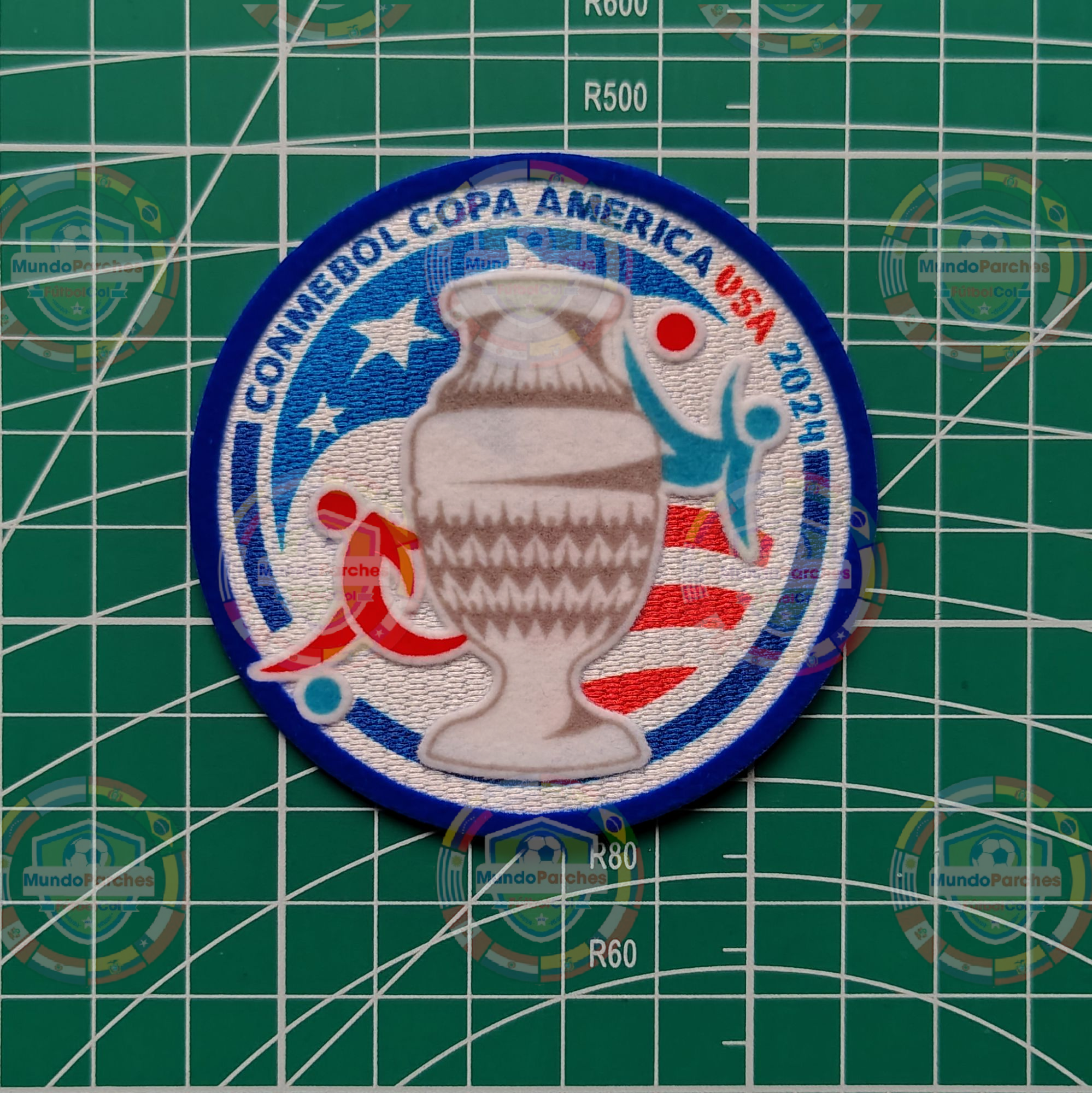 Set Parches Copa América Usa 2024 Selección Argentina