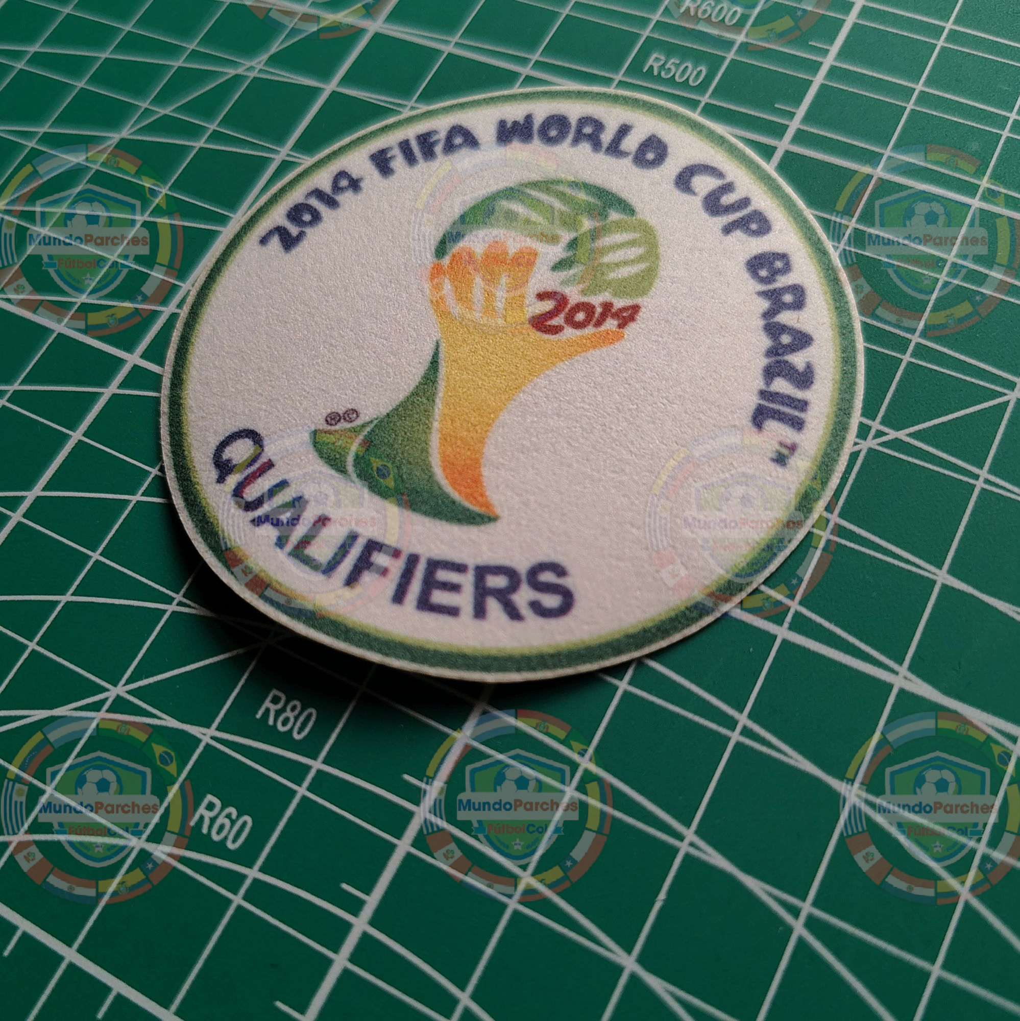 Set Parches Eliminatorias Mundial Brasil 2014