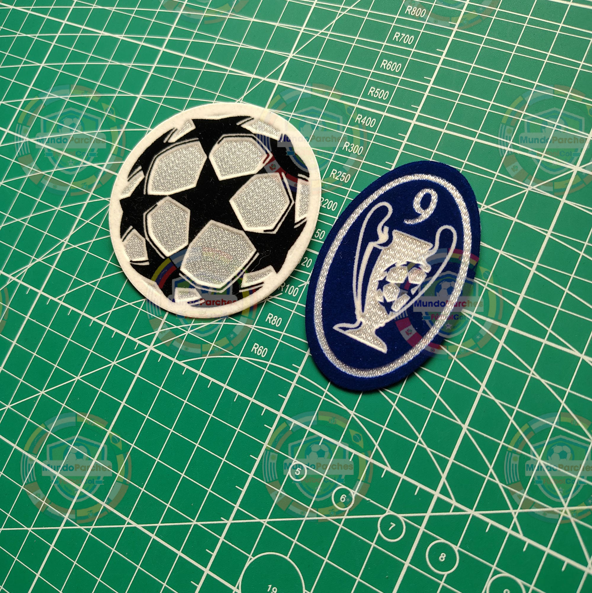 Set Parches Champions League 2006-2007 Real Madrid
