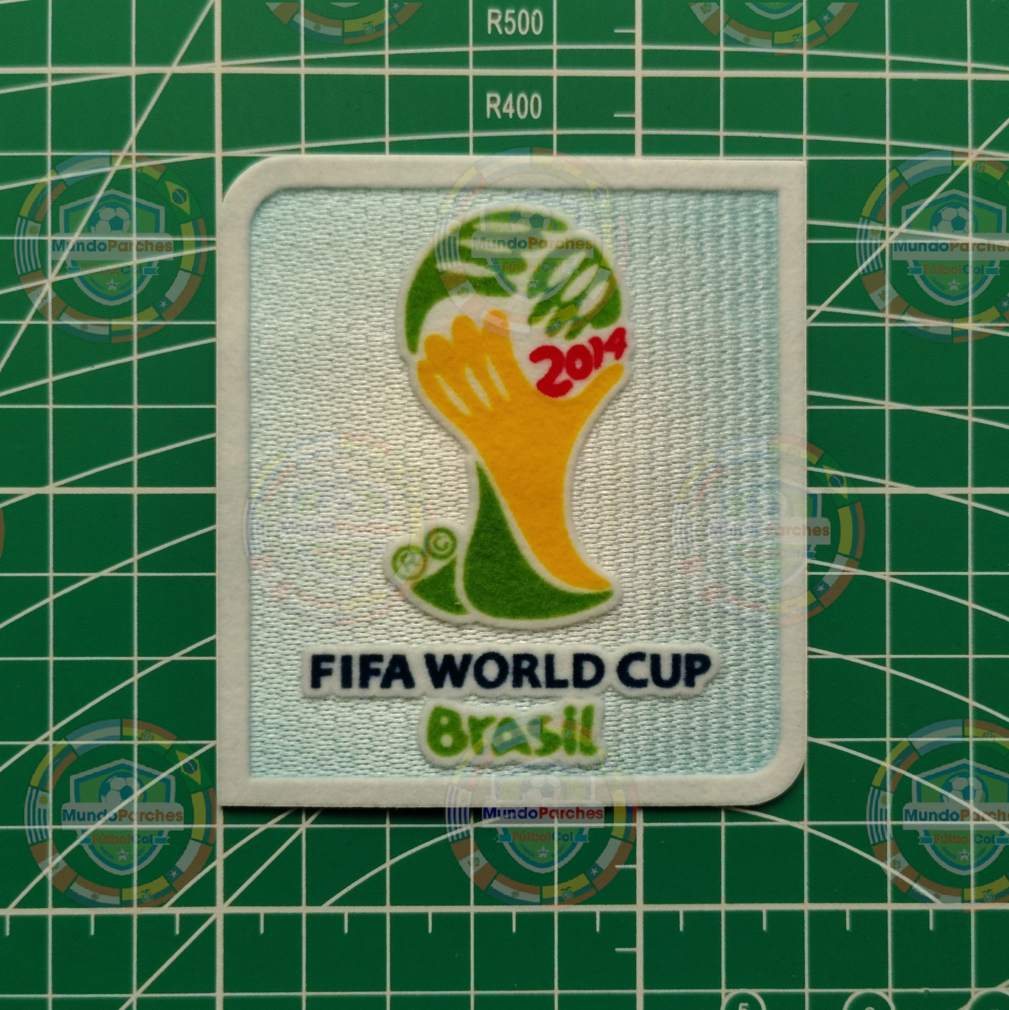 Set Parches Mundial Brasil 2014 Vs Brasil