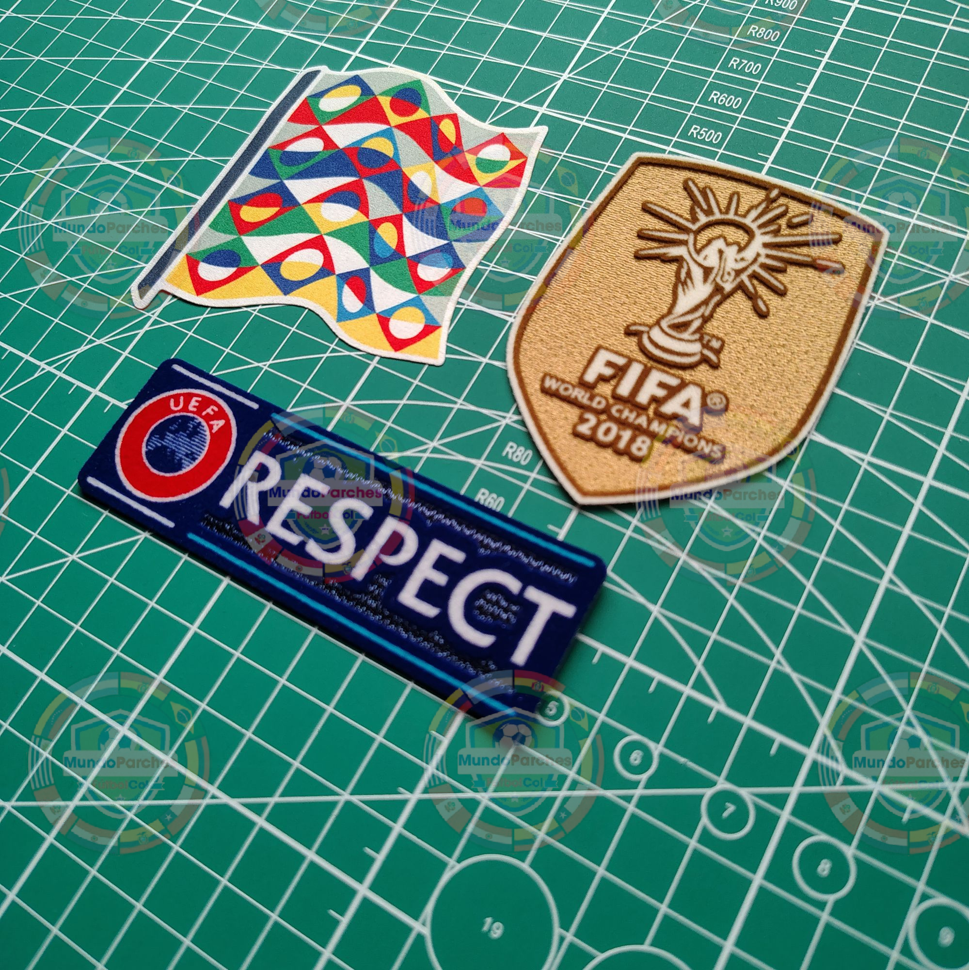 Set Parches Nations League 2020 Selección Francia