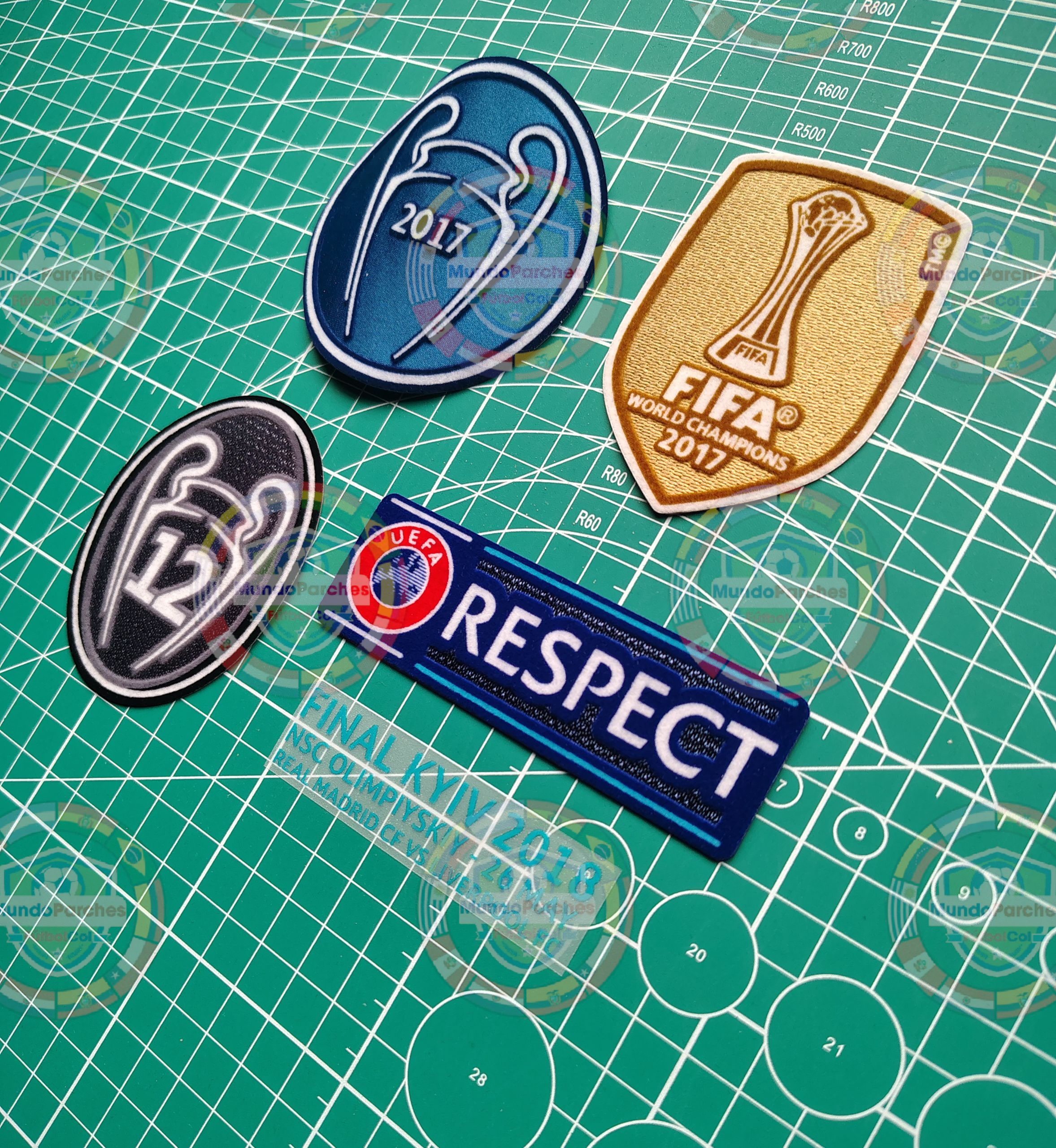 Set Parches Champions League Final 2018 Real Madrid Match Detail