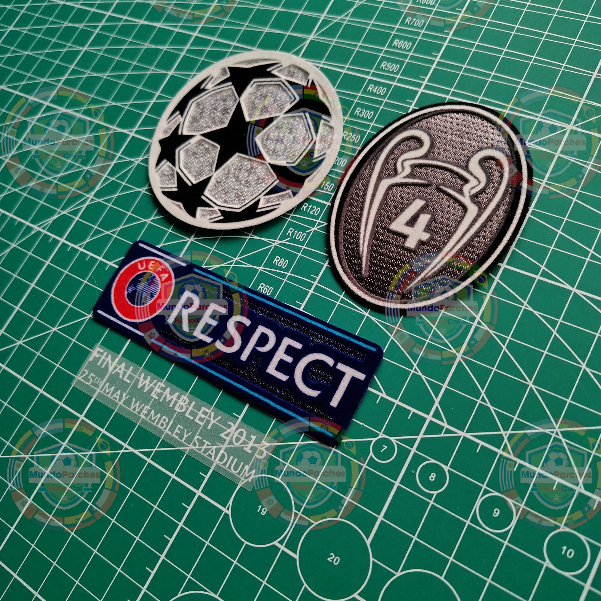 Set Parches Champions League Final 2013 Bayern Munich
