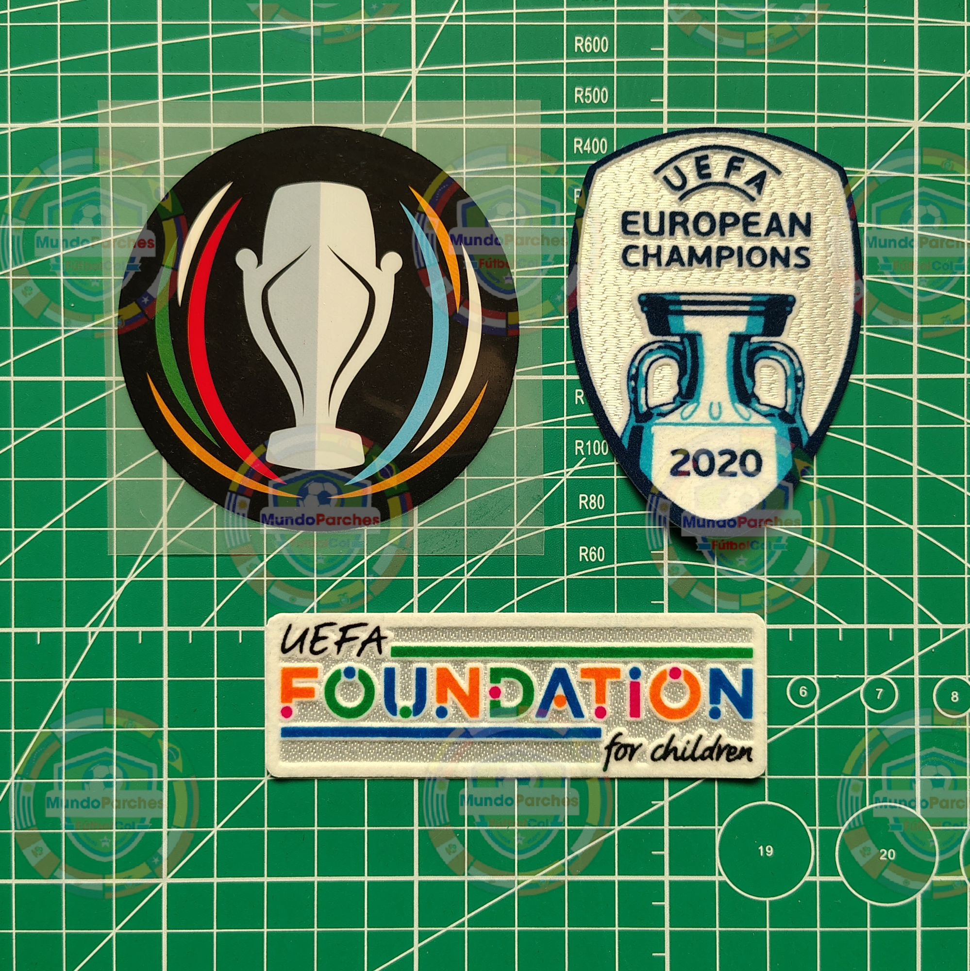 Set Parches Finalissima 2022 Selección Italia