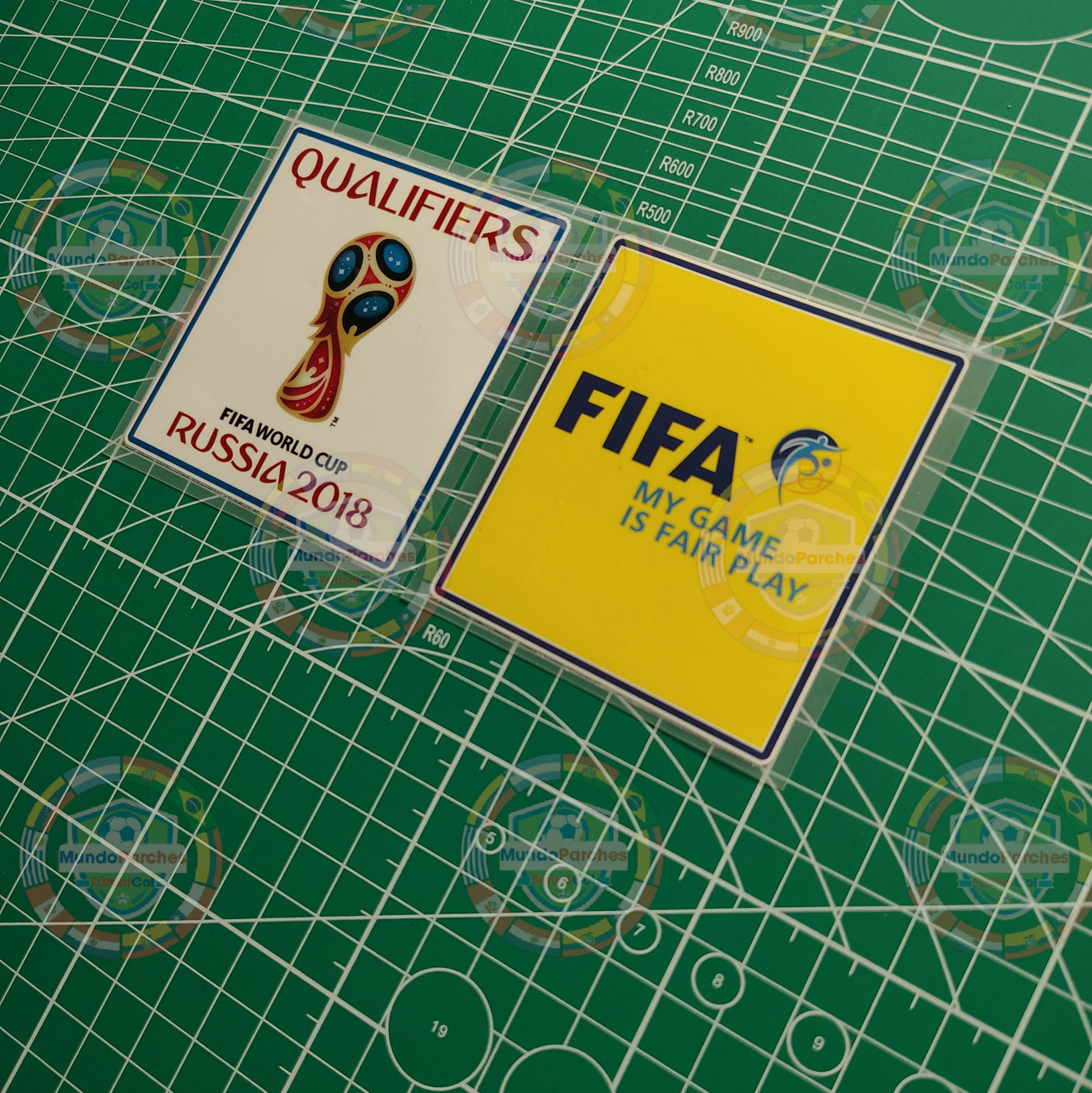Set Parches Eliminatorias Mundial Rusia 2018