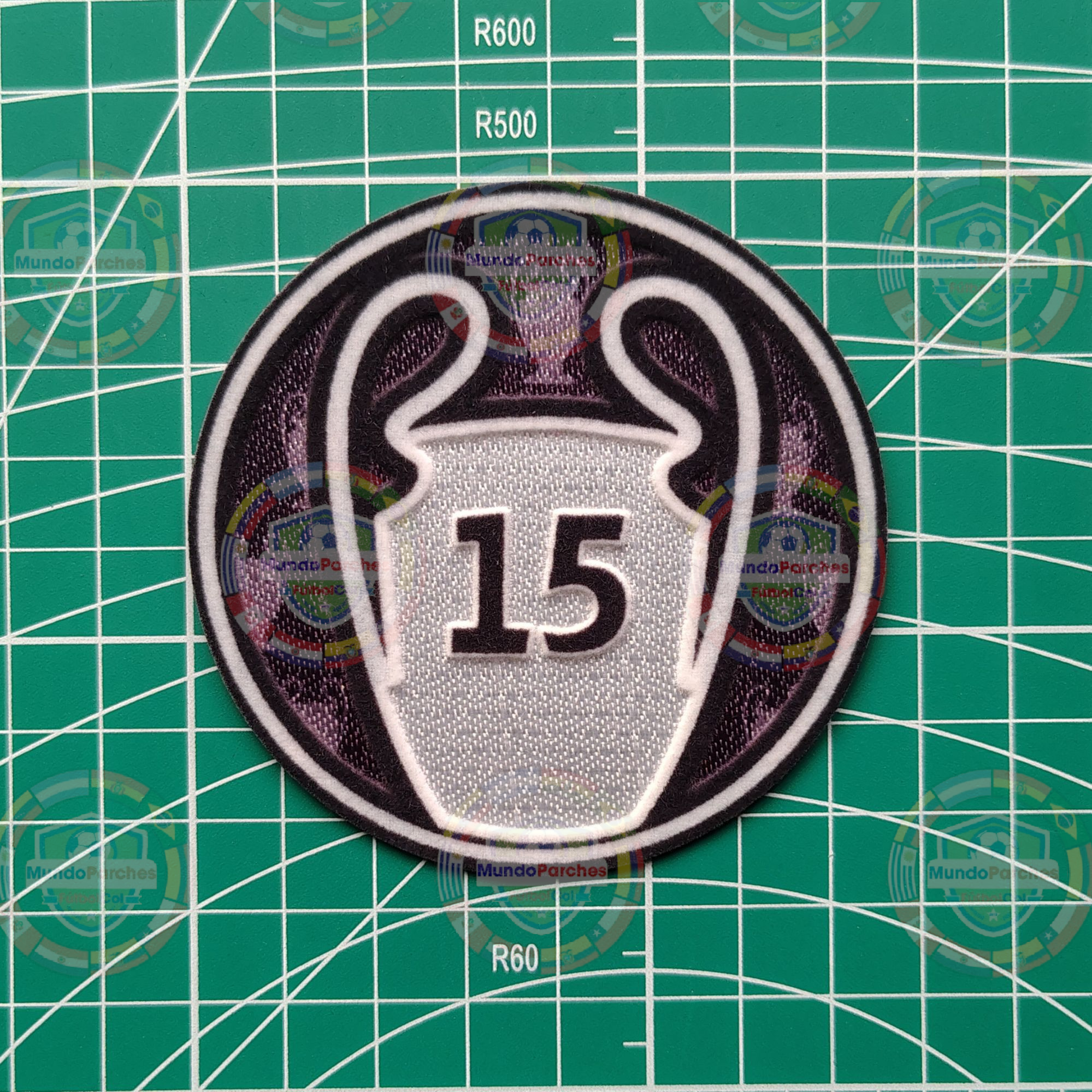 Promoción Set Parches Champions League 2024-2025 Real Madrid
