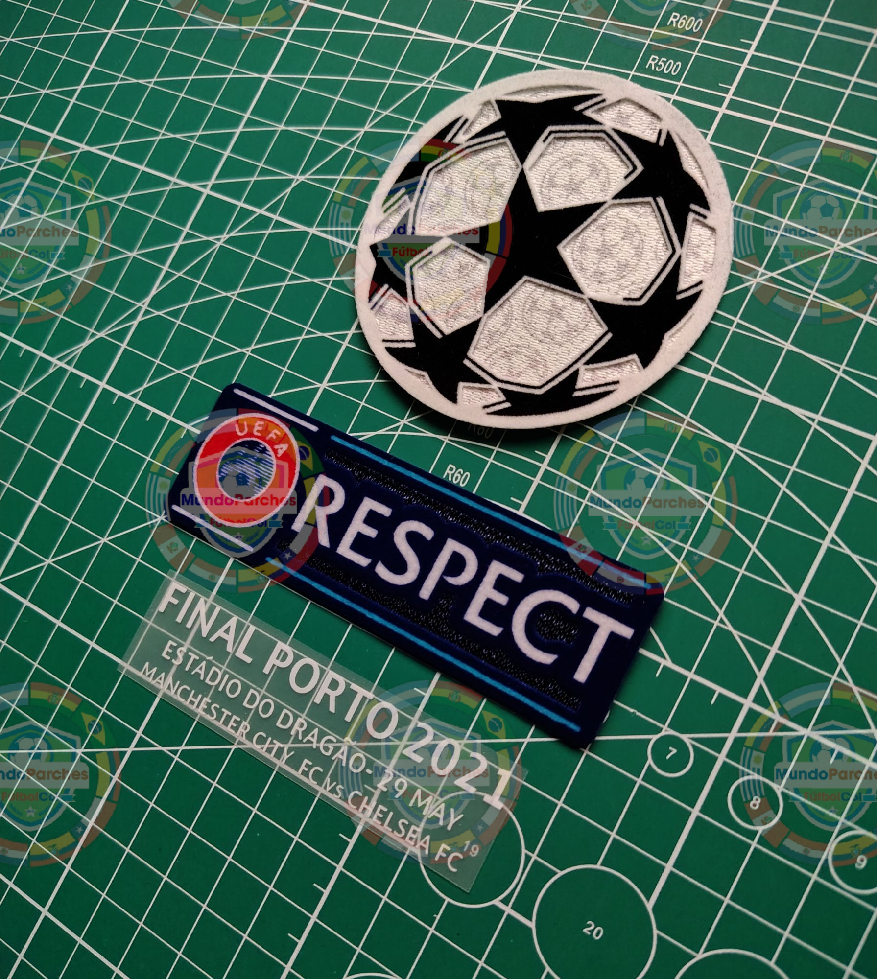 Set Parches Champions League Final 2021 Chelsea