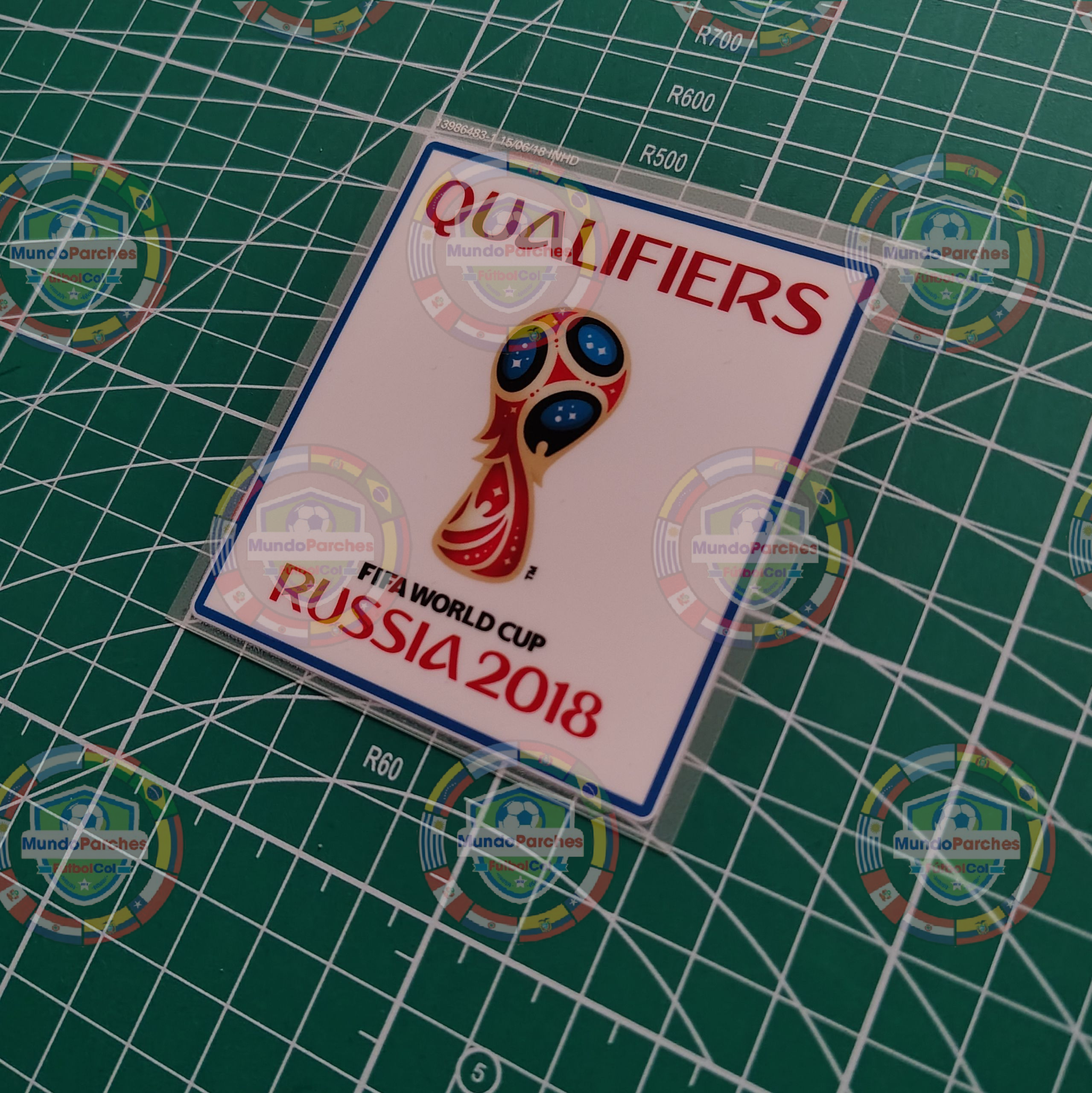Set Parches Eliminatorias Mundial Rusia 2018 Original