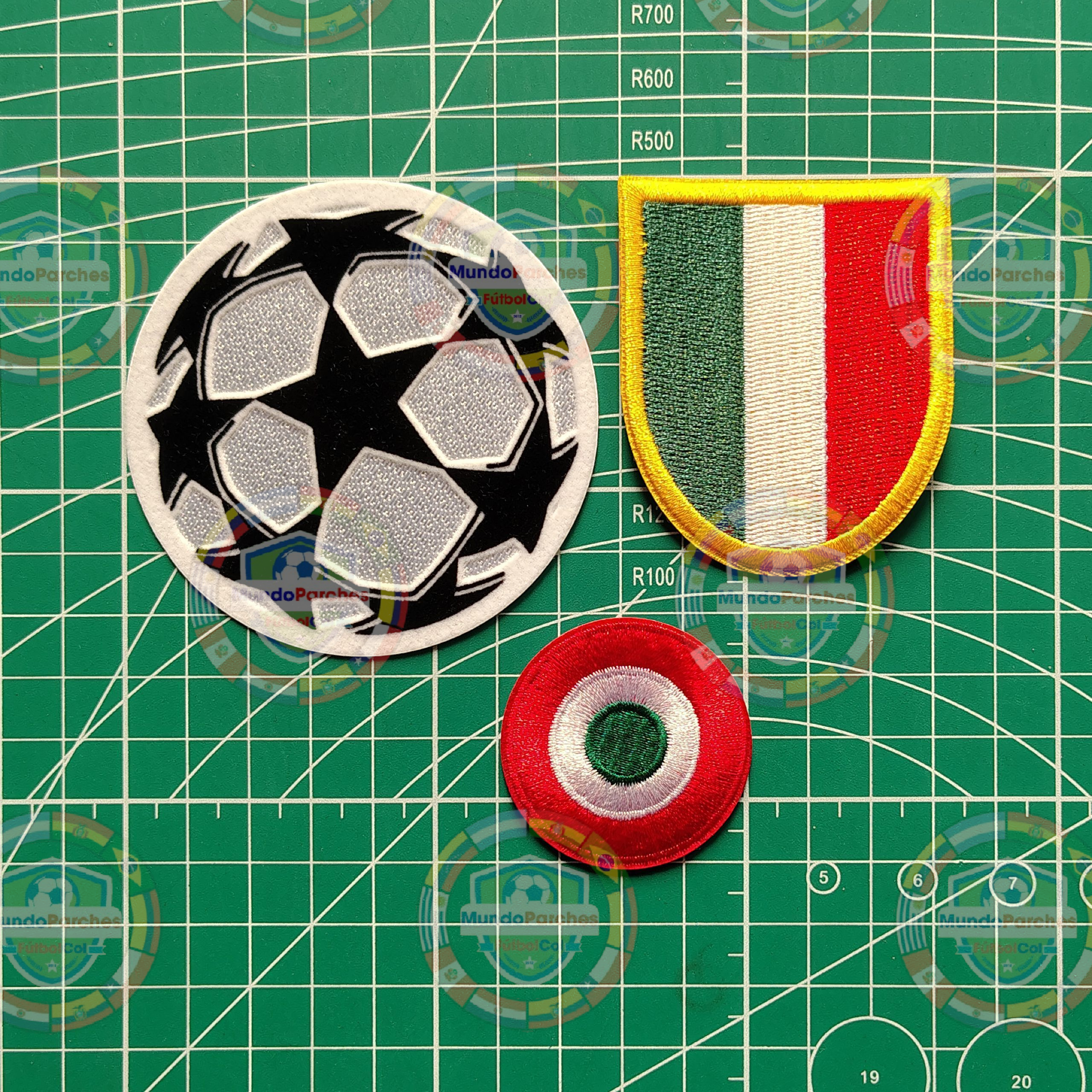 Set Parches Champions League 2006-2007 Inter De Milán