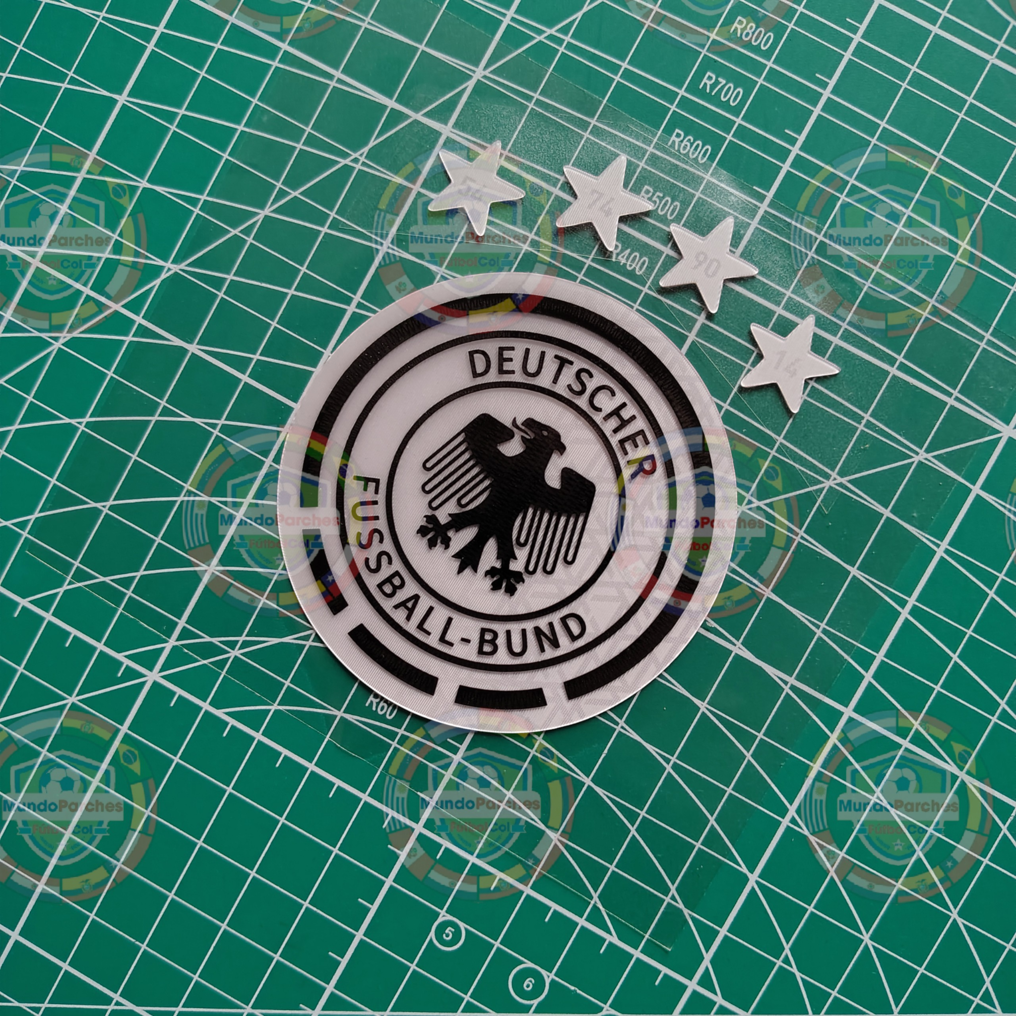 Escudo Selección Alemania 2026 Material Lenticular 3D Full Color
