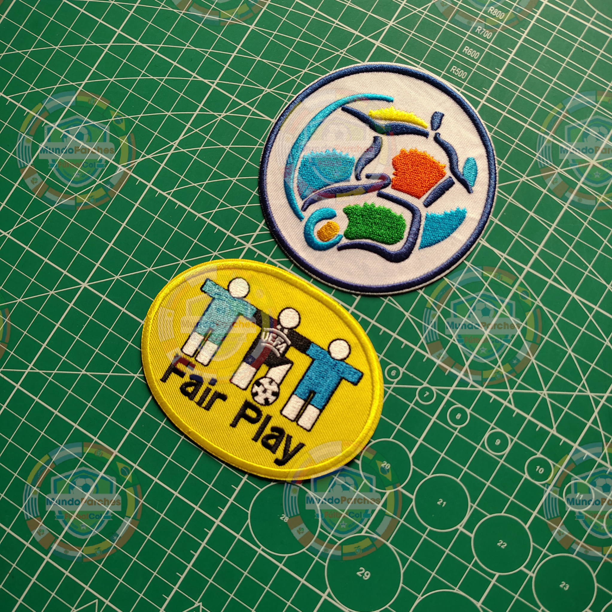 Set Parches Euro 1996