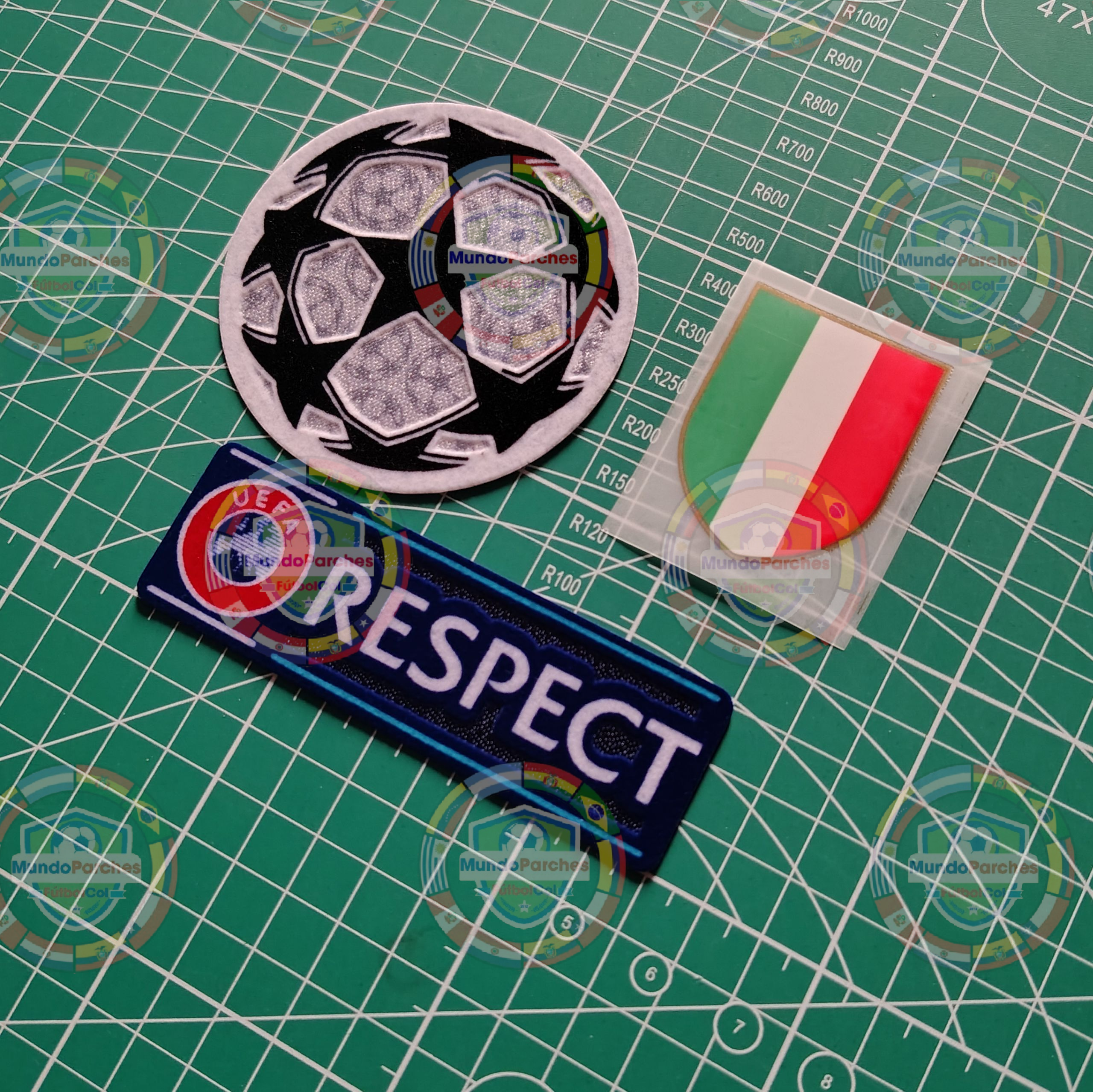 Set Parches Champions League 2020- 2021 Juventus