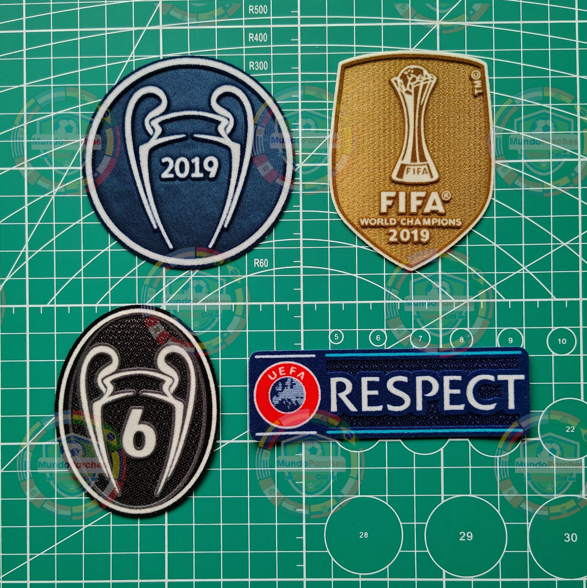 Set Parches Champions League 2019- 2020 Liverpool