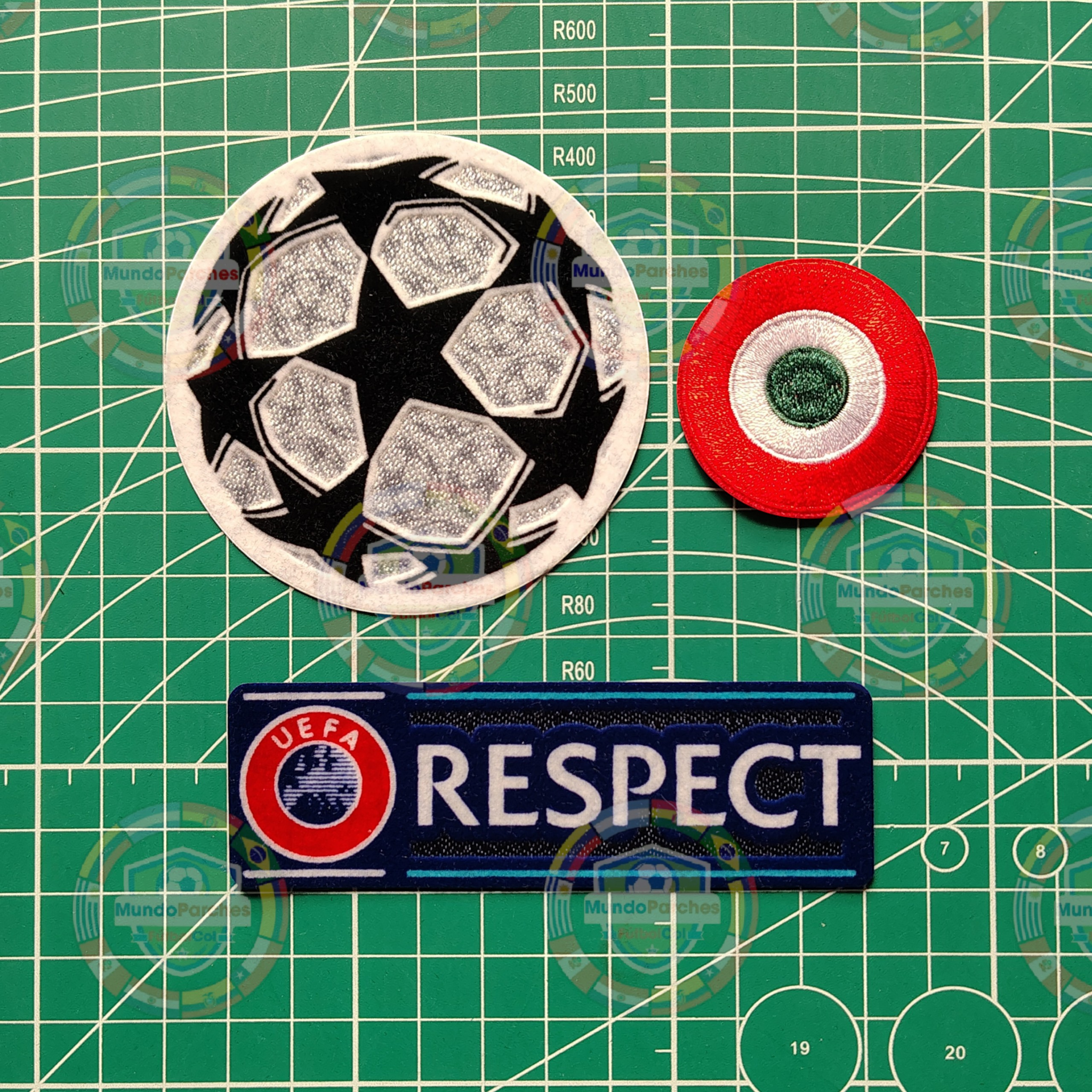 Set Parches Champions League 2014- 2015 Napoli