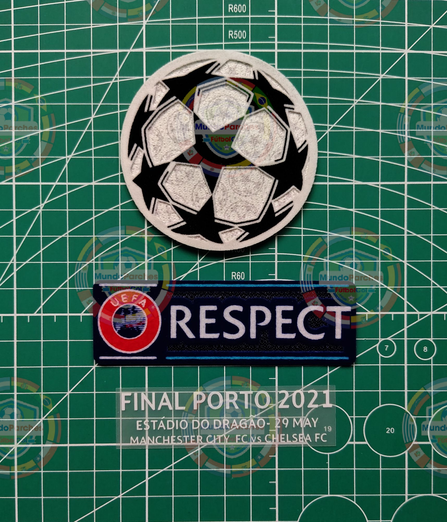 Set Parches Champions League Final 2021 Chelsea