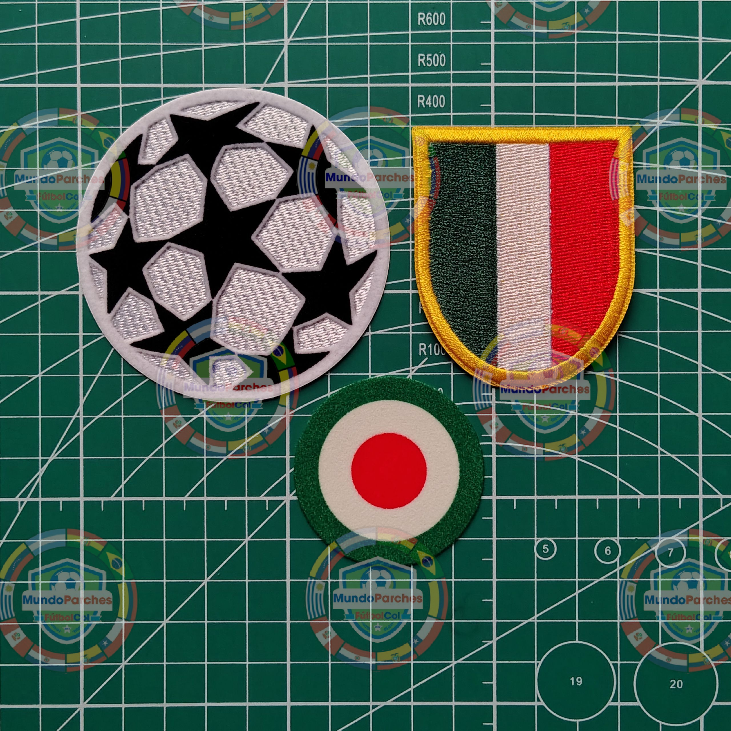 Set Parches Champions League 2000-2001 Lazio