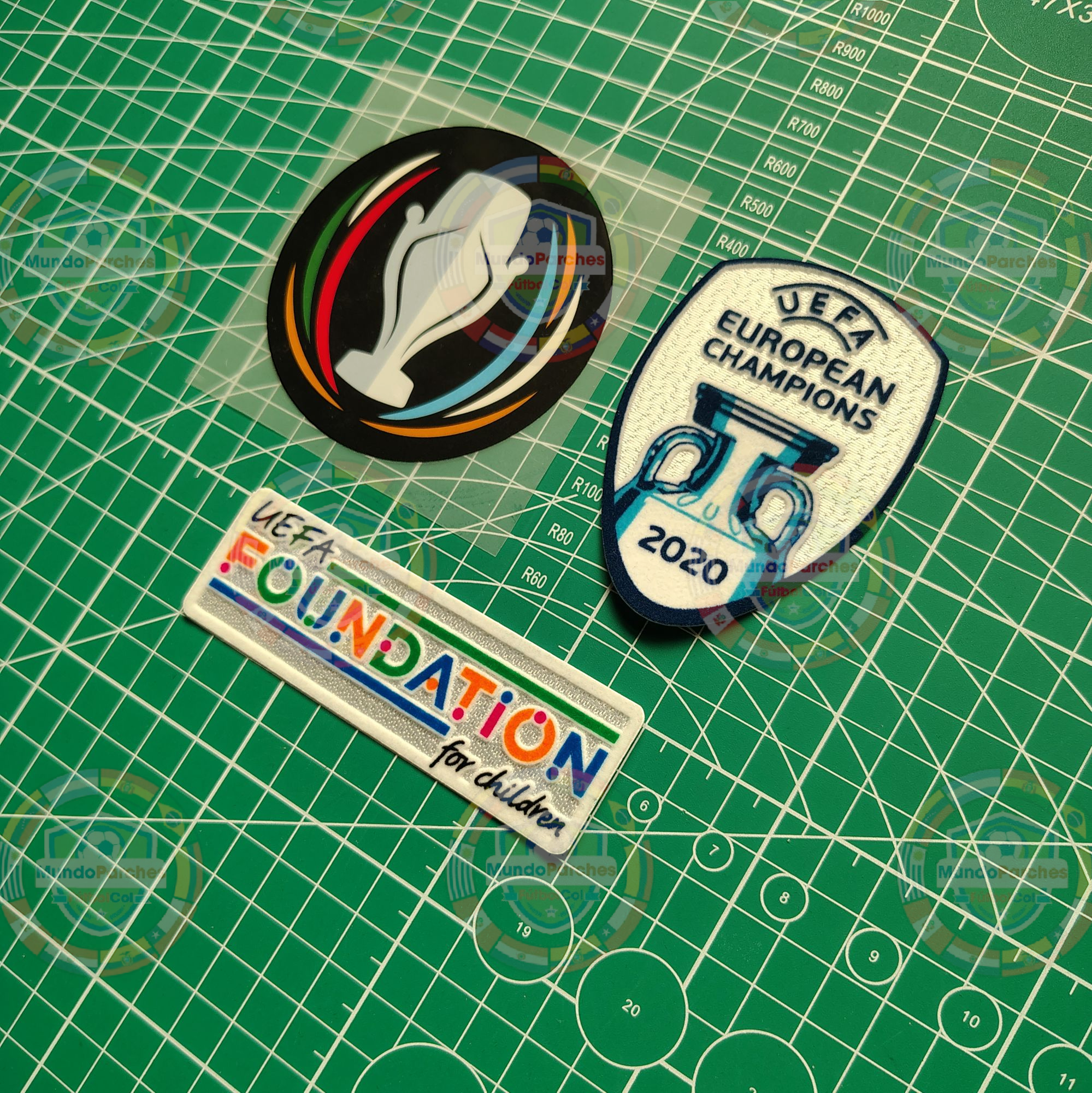 Set Parches Finalissima 2022 Selección Italia