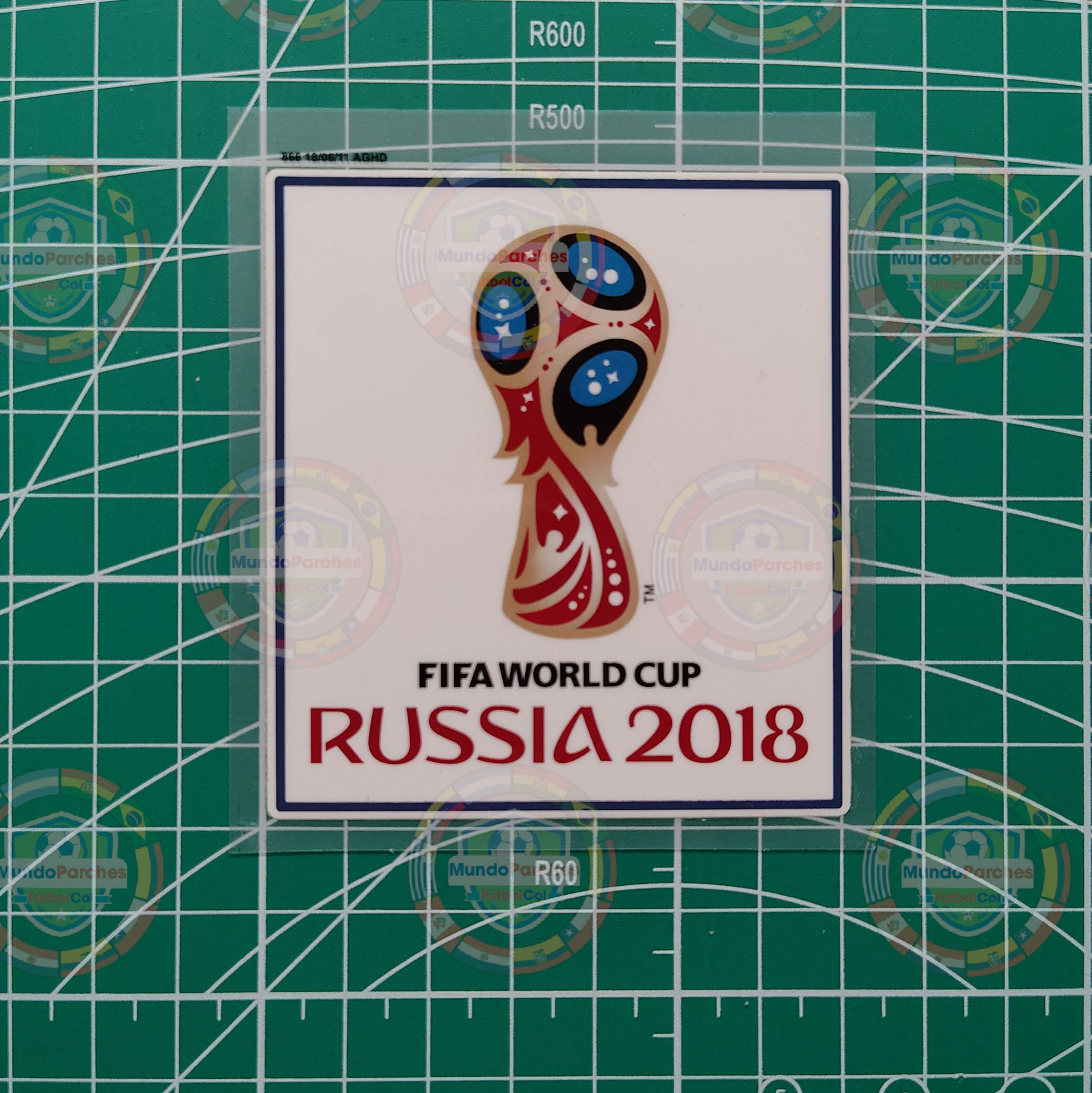 Set Parches Mundial Rusia 2018 Originales