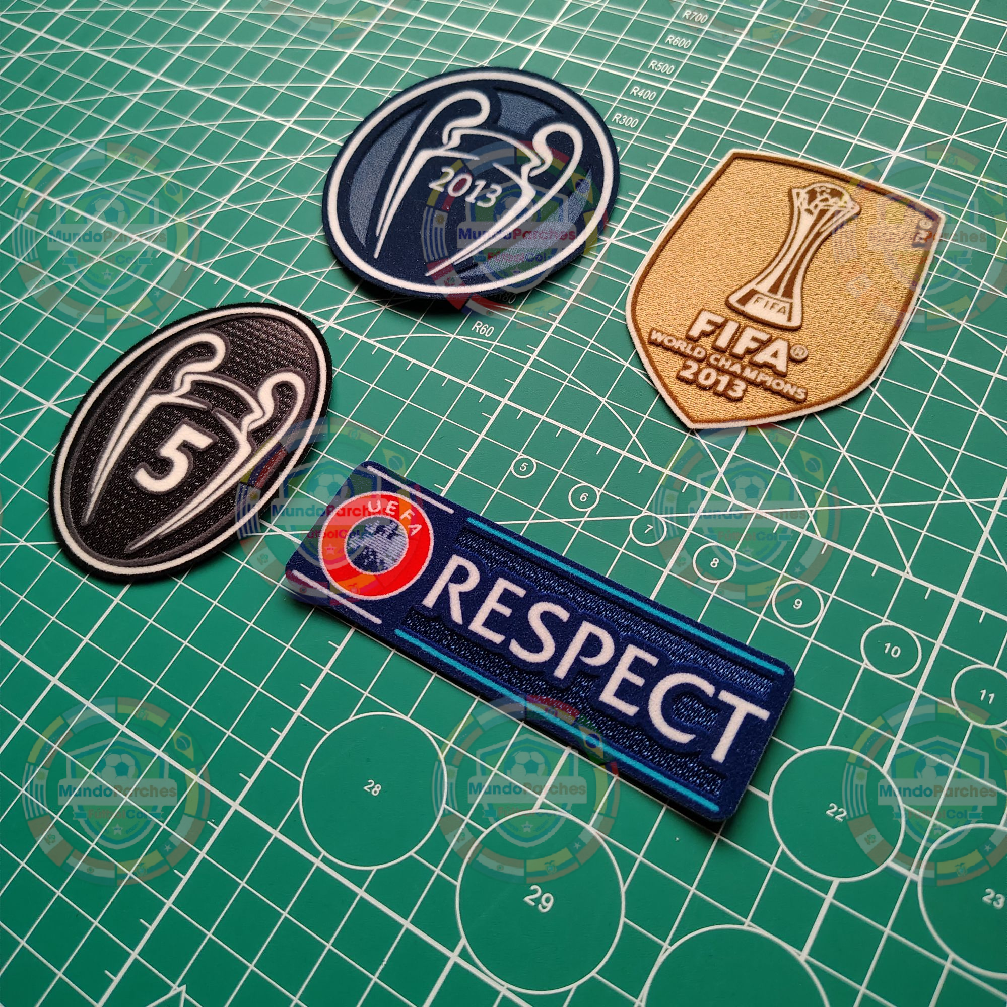 Set Parches Champions League 2013-2014 Bayern Munich