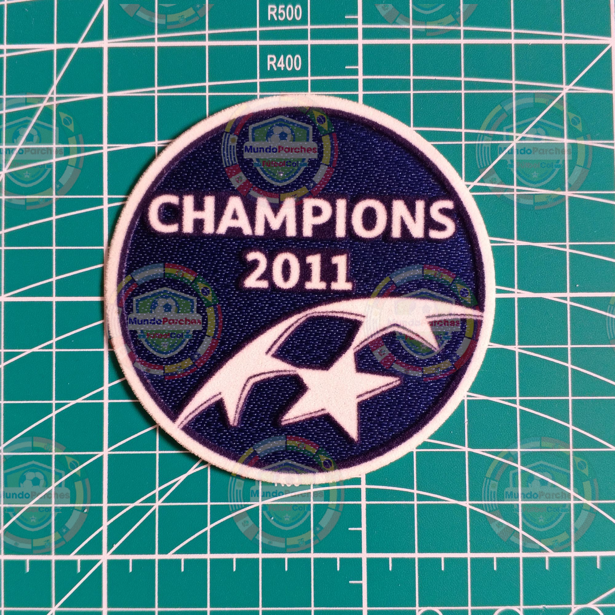 Set Parches Champions League 2011-2012 Barcelona