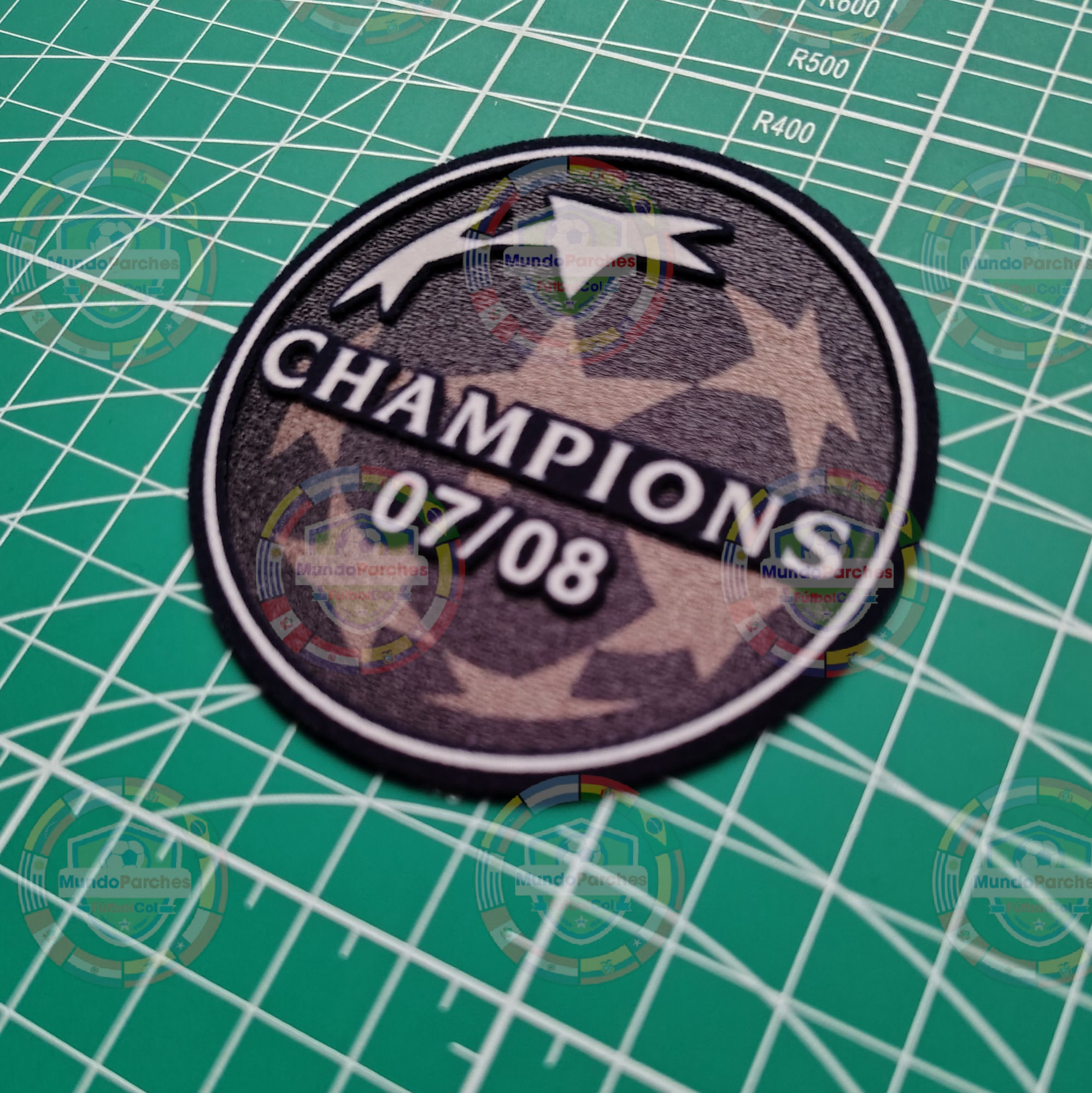 Set Parches Champions League 2008-2009 Manchester United