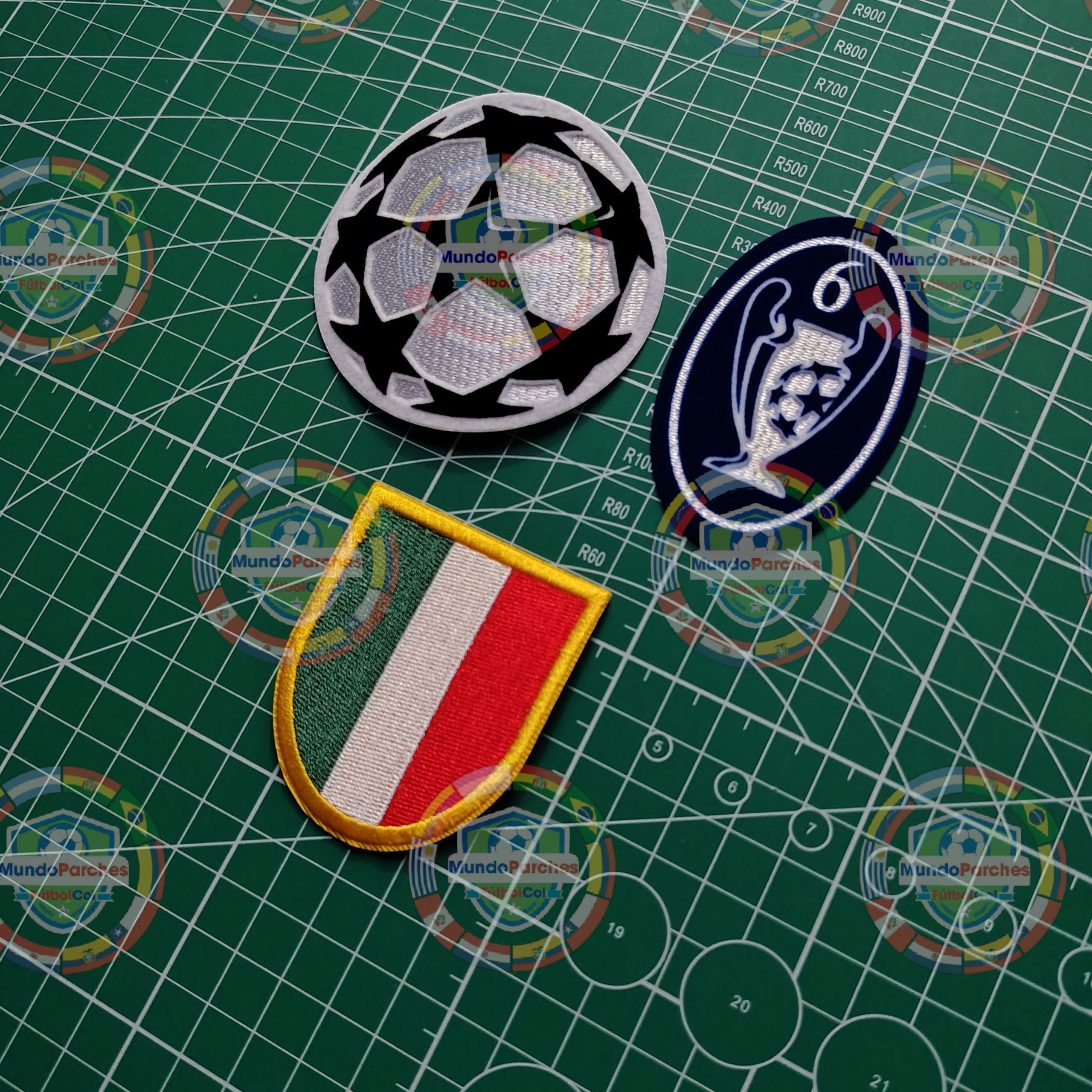 Set Parches Champions League 2004-2005 Ac Milán
