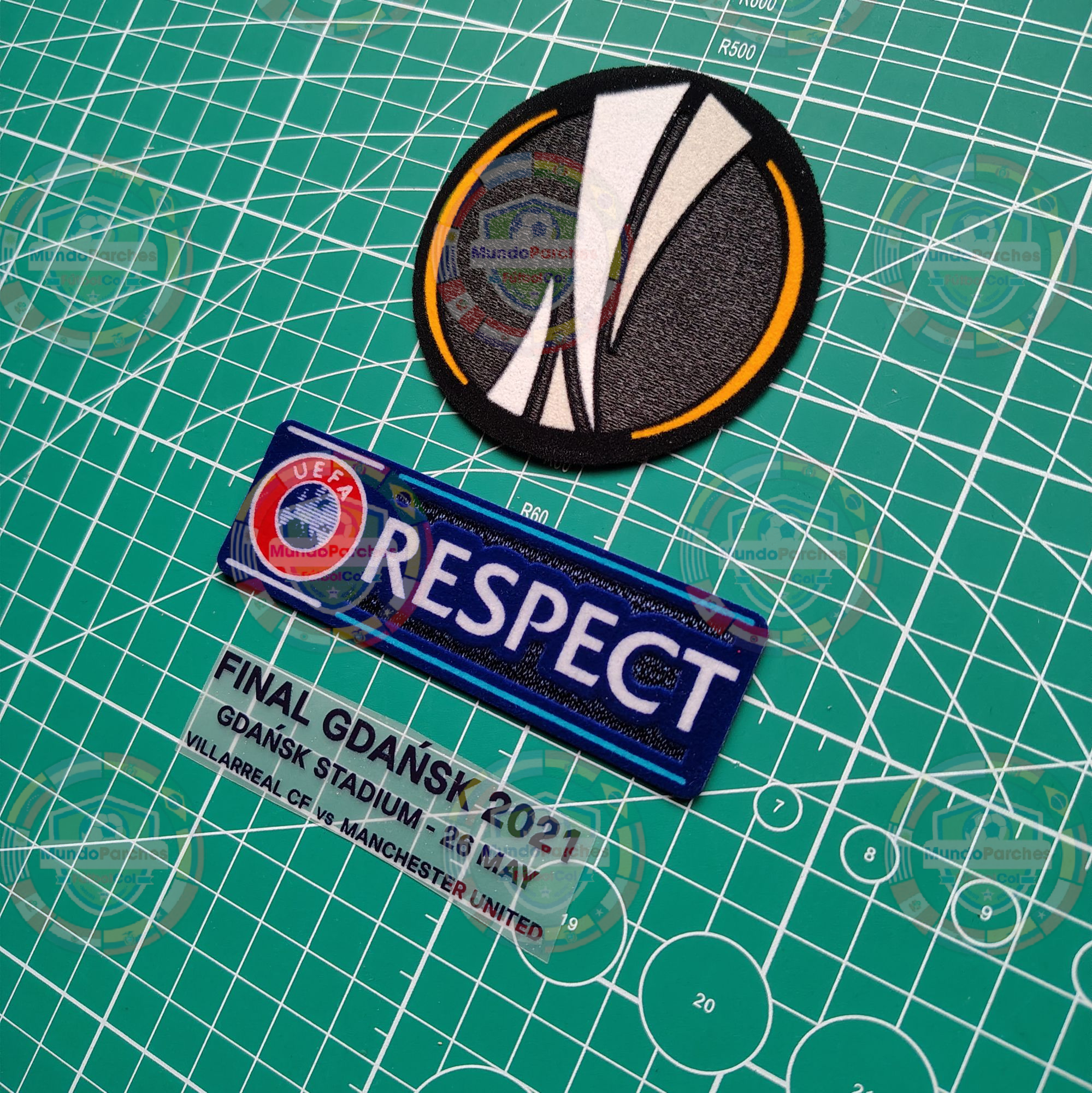 Set Parches Europa League Final 2021 Villarreal