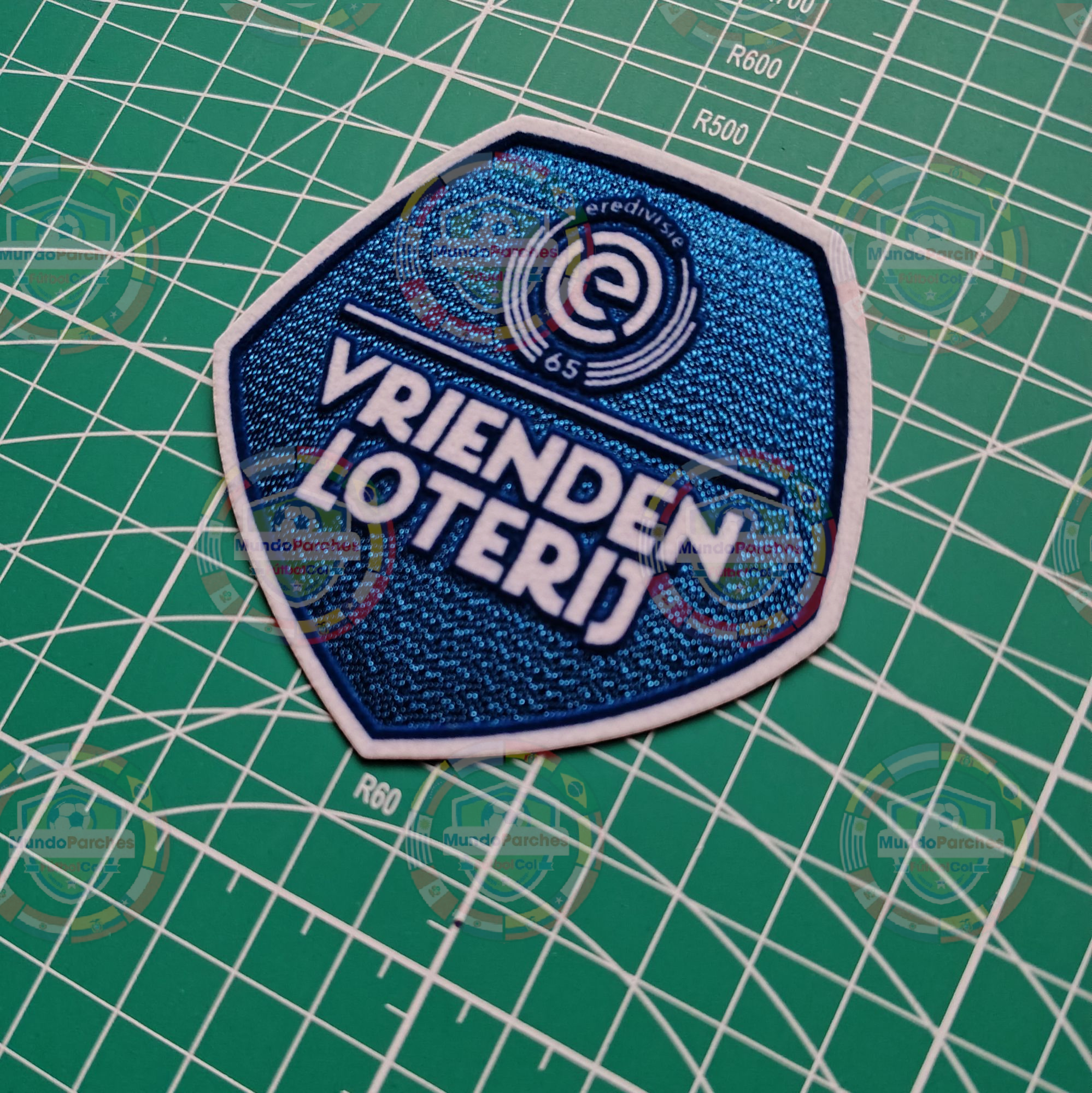 Parche Eredivisie 65 Azul Vrienden Loterij