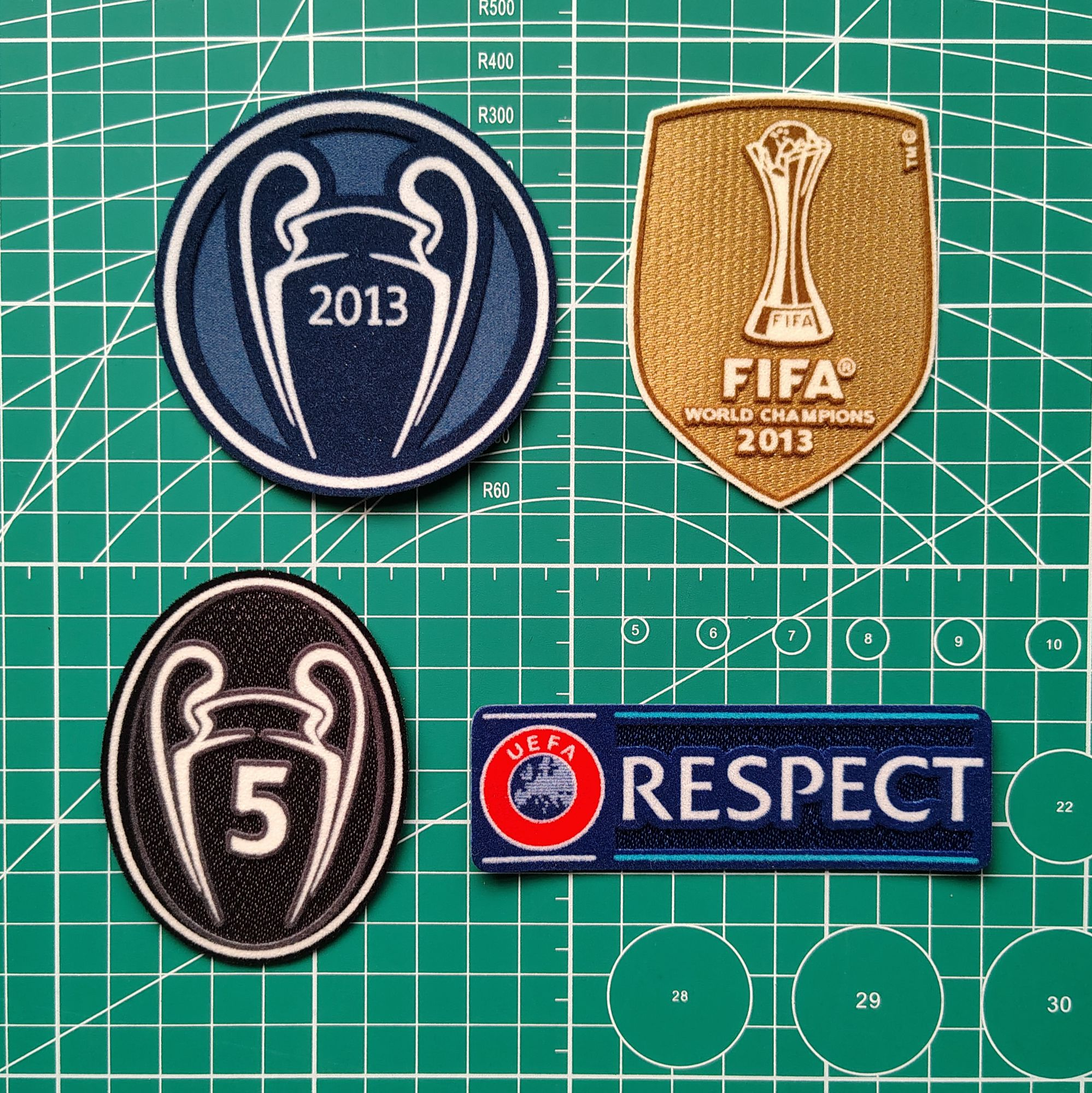 Set Parches Champions League 2013-2014 Bayern Munich