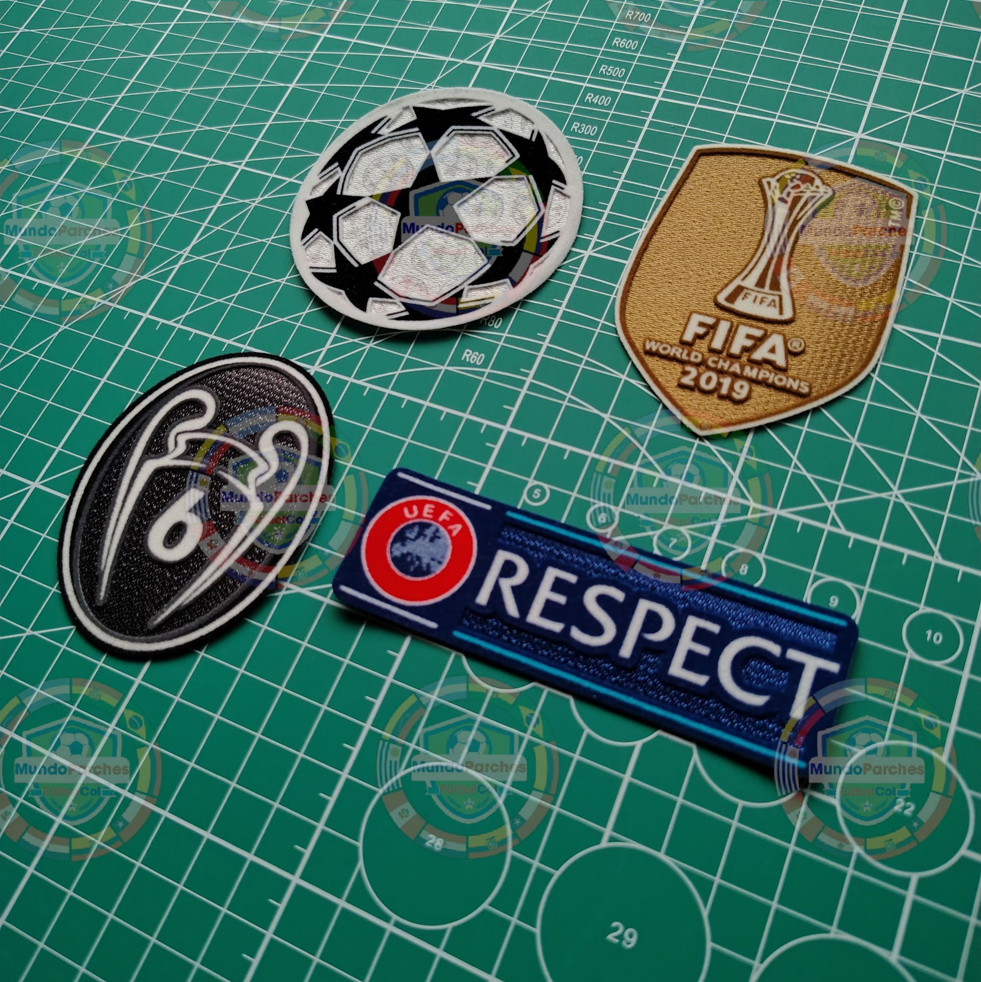 Set Parches Champions League 2020- 2021 Liverpool