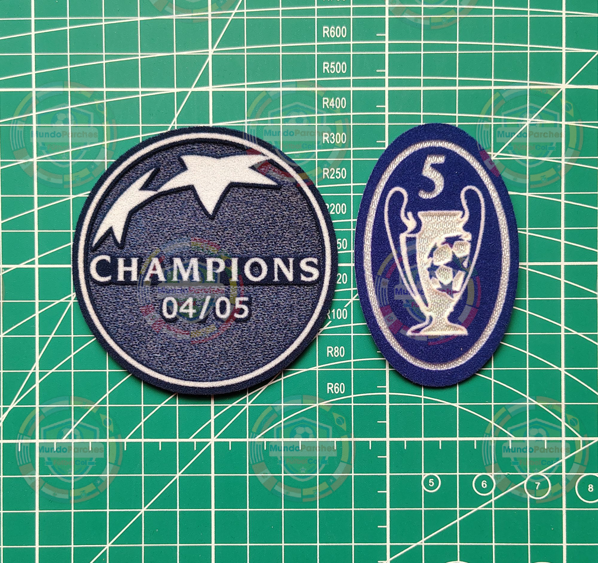 Set Parches Champions League 2005-2006 Liverpool