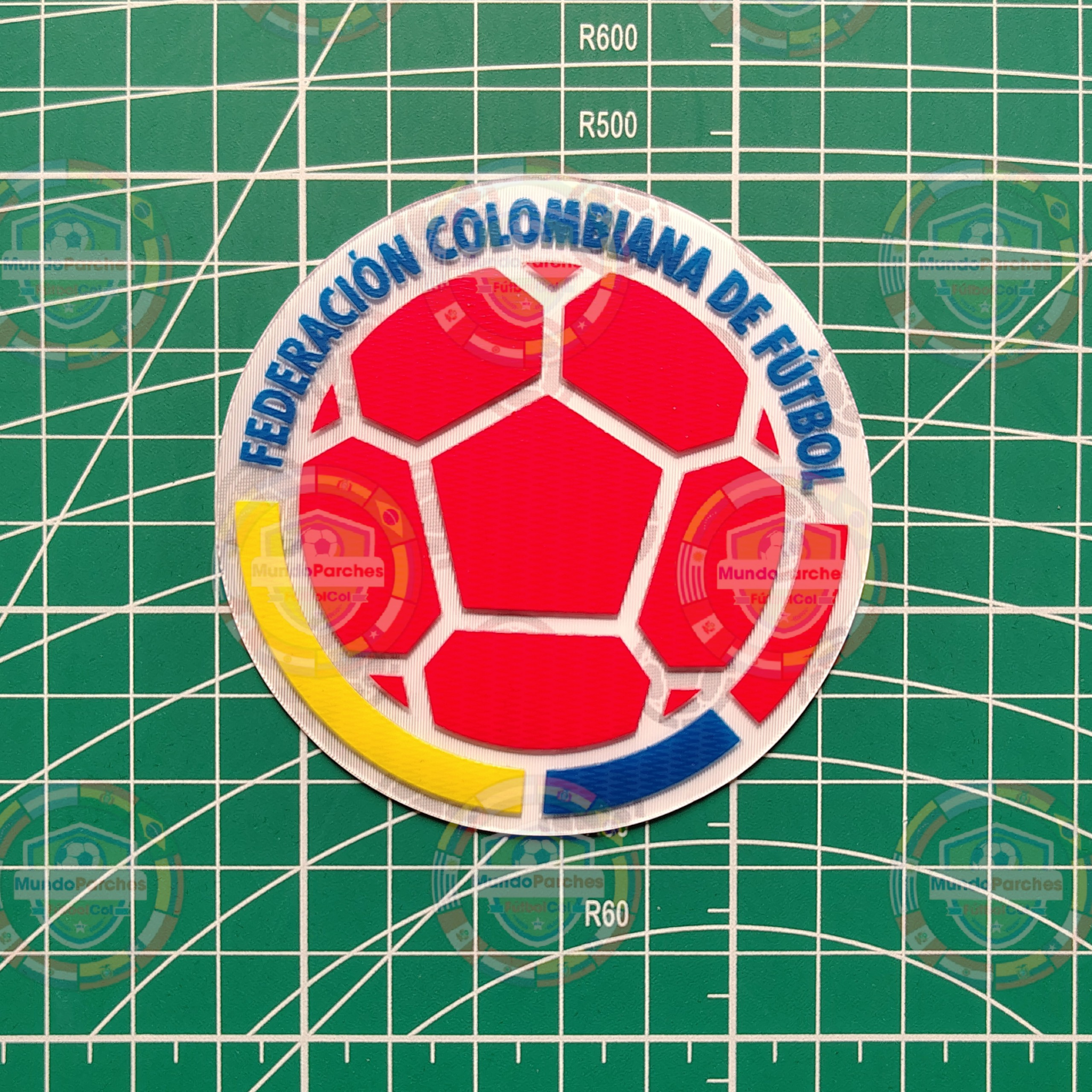 Escudo Selección Colombia 2026 material Lenticular 3D Full Color