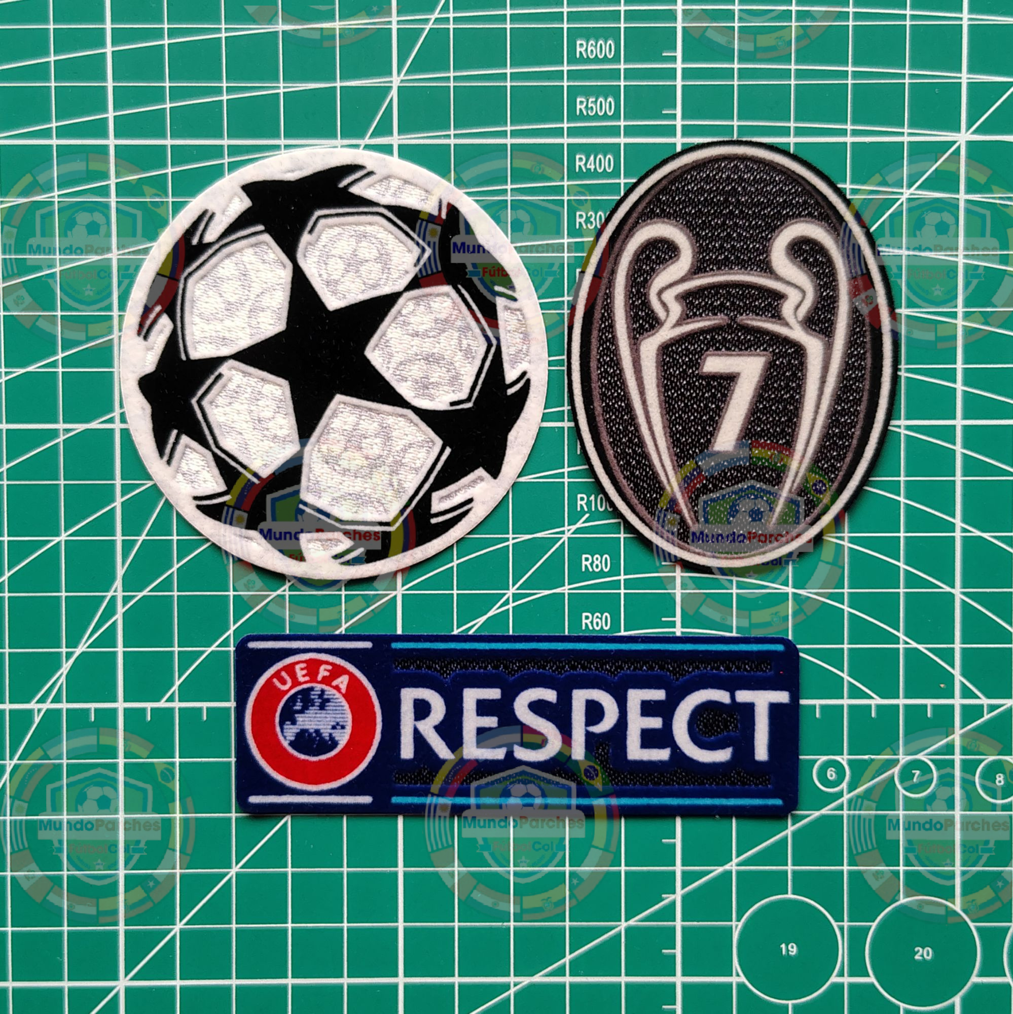 Set Parches Champions League 2013- 2014 Ac Milán