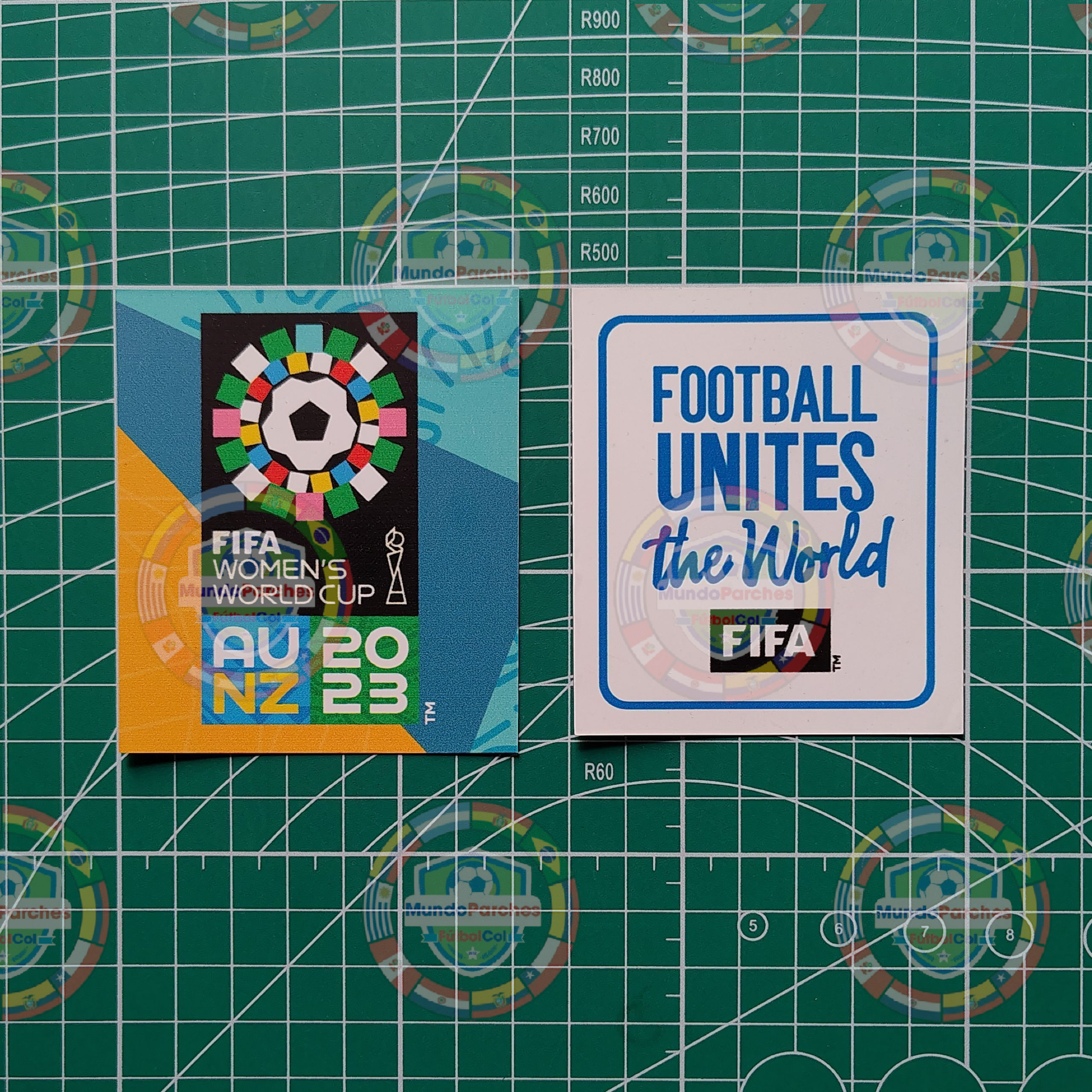 Set Parches Mundial Femenino Australia / Nueva Zelanda 2023