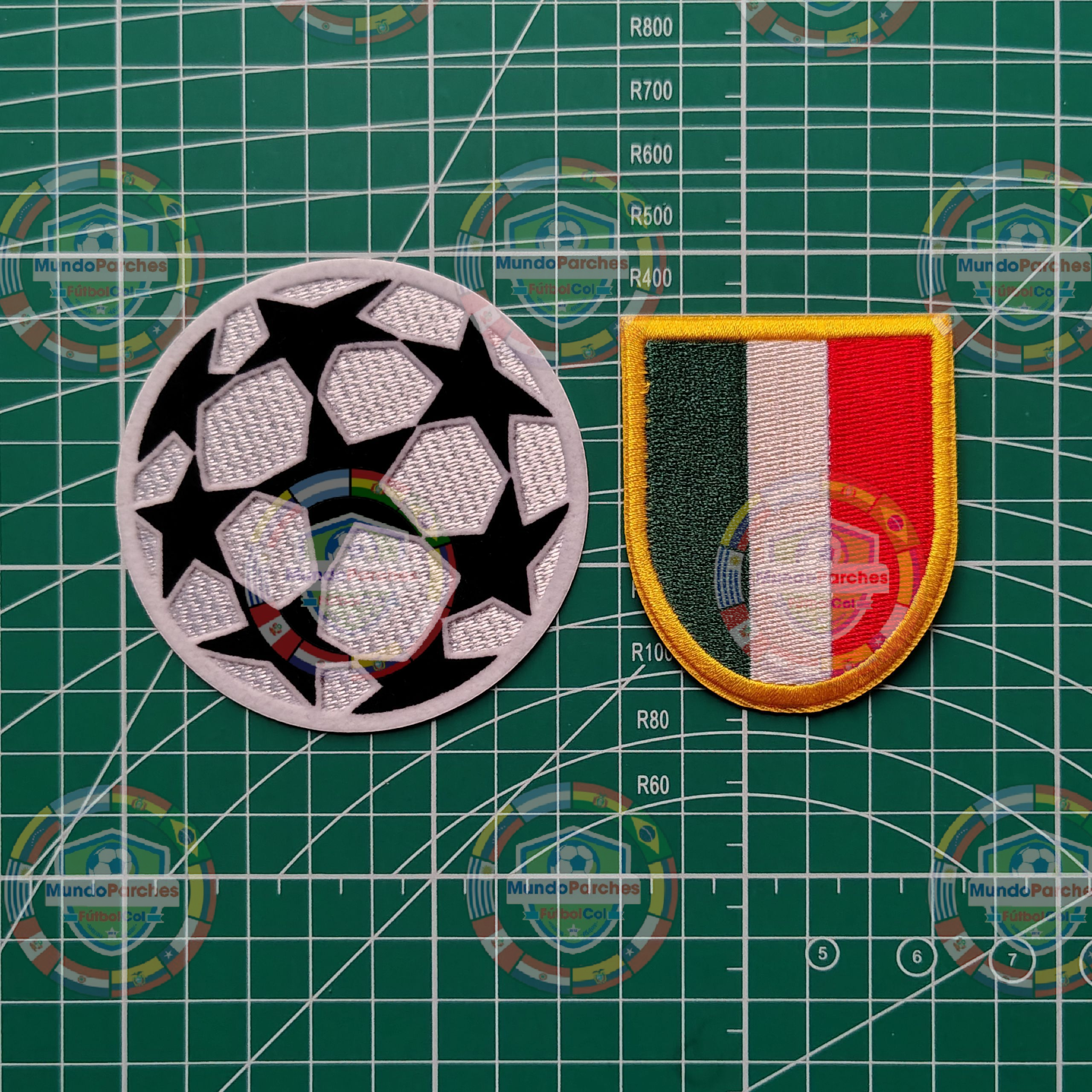 Set Parches Champions League 1999-2000 Ac Milán