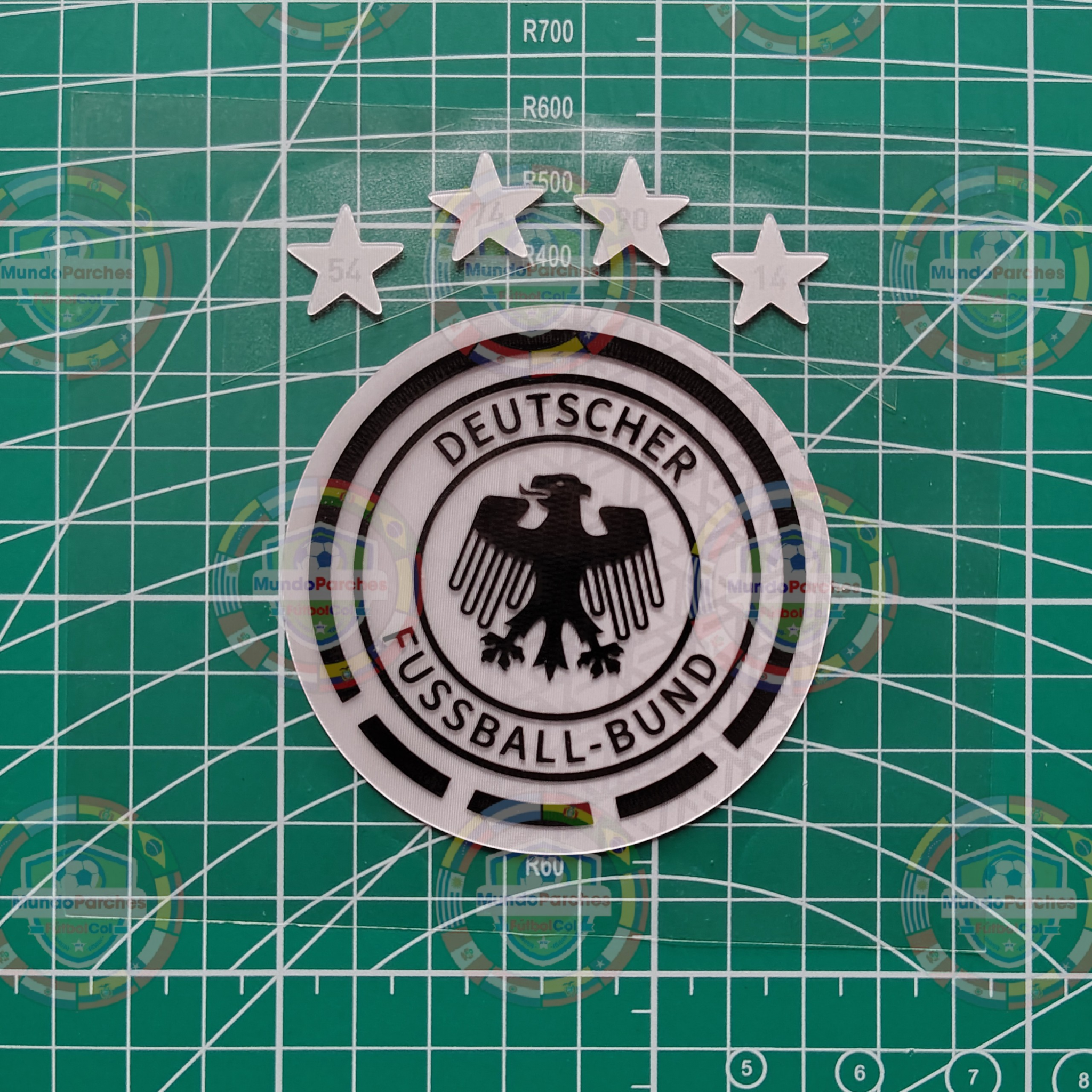 Escudo Selección Alemania 2026 Material Lenticular 3D Full Color