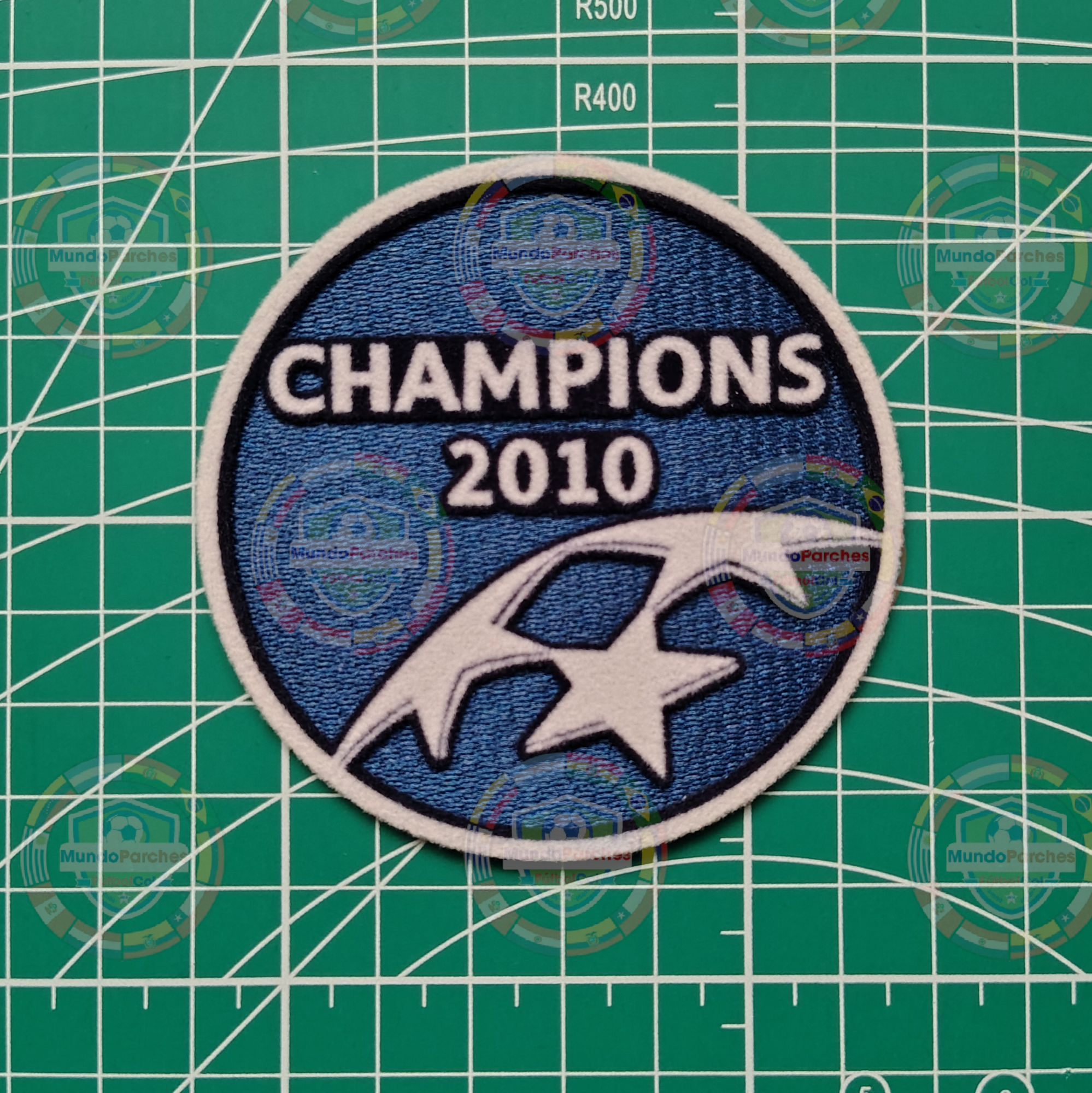 Set Parches Champions League 2010-2011 Inter De Milán