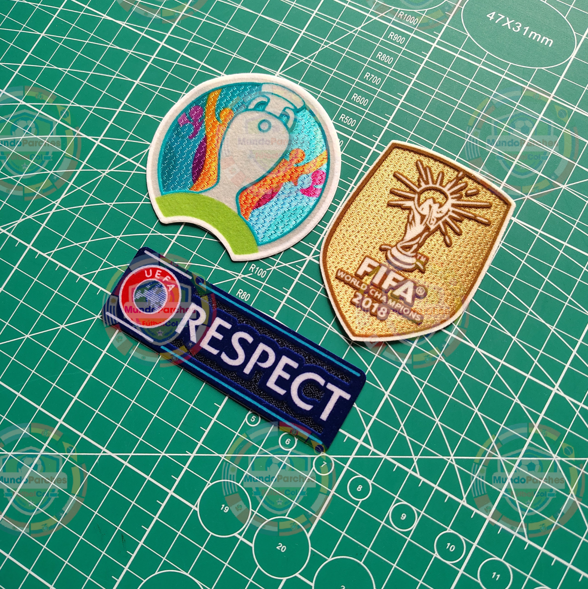 Set Parches Euro 2020 Selección Francia 1