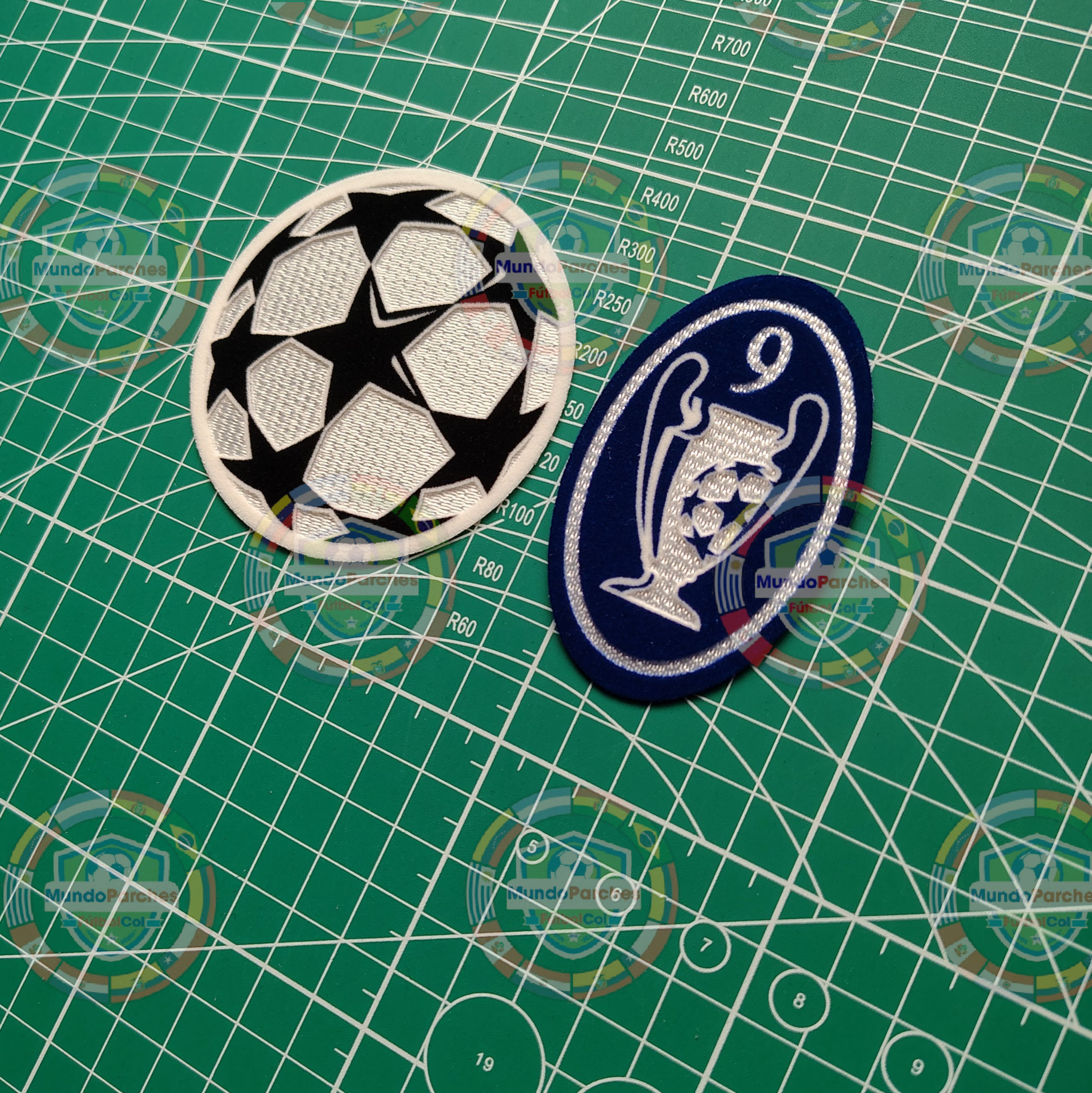 Set Parches Champions League 2004-2005 Real Madrid