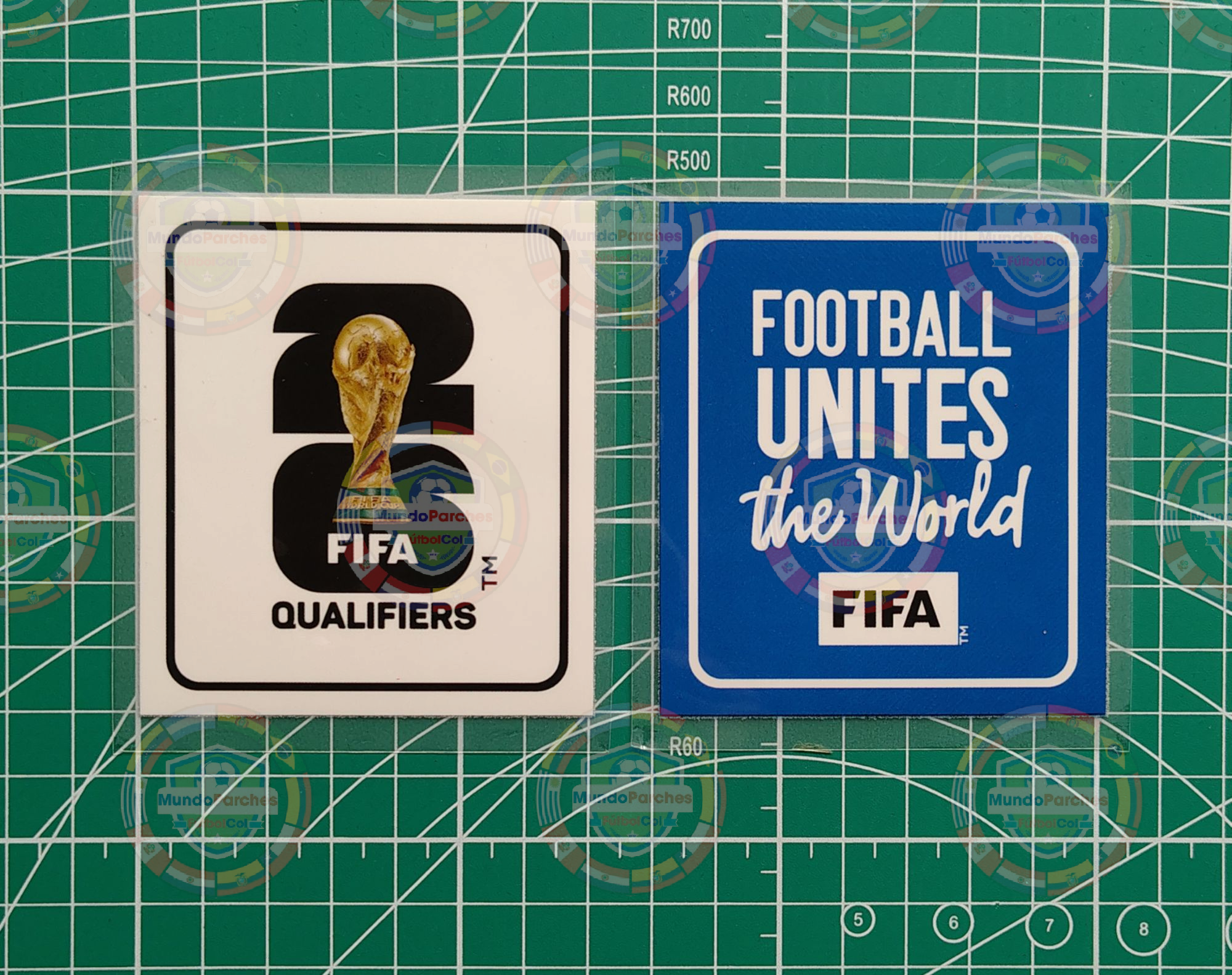 Set Parches Eliminatorias Mundial 2026