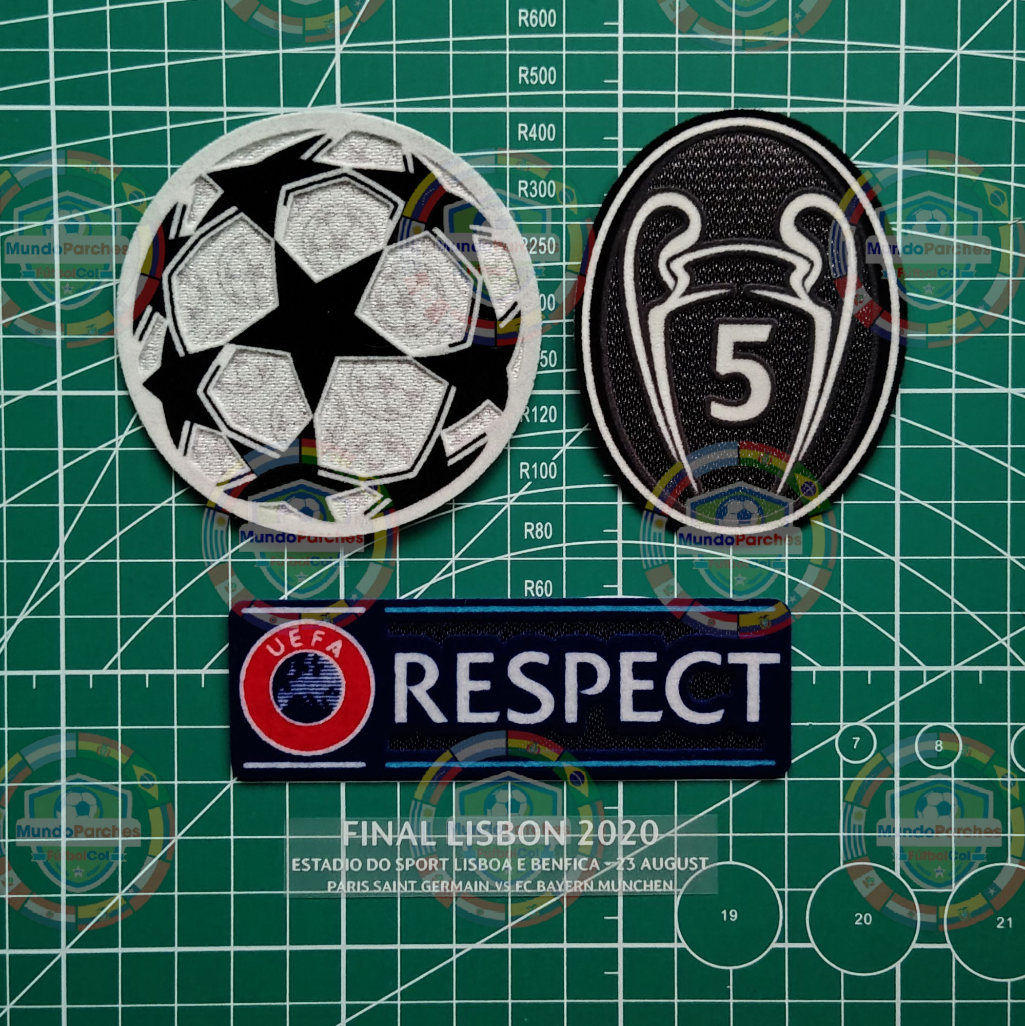 Set Parches Champions League Final 2020 Bayern Munich