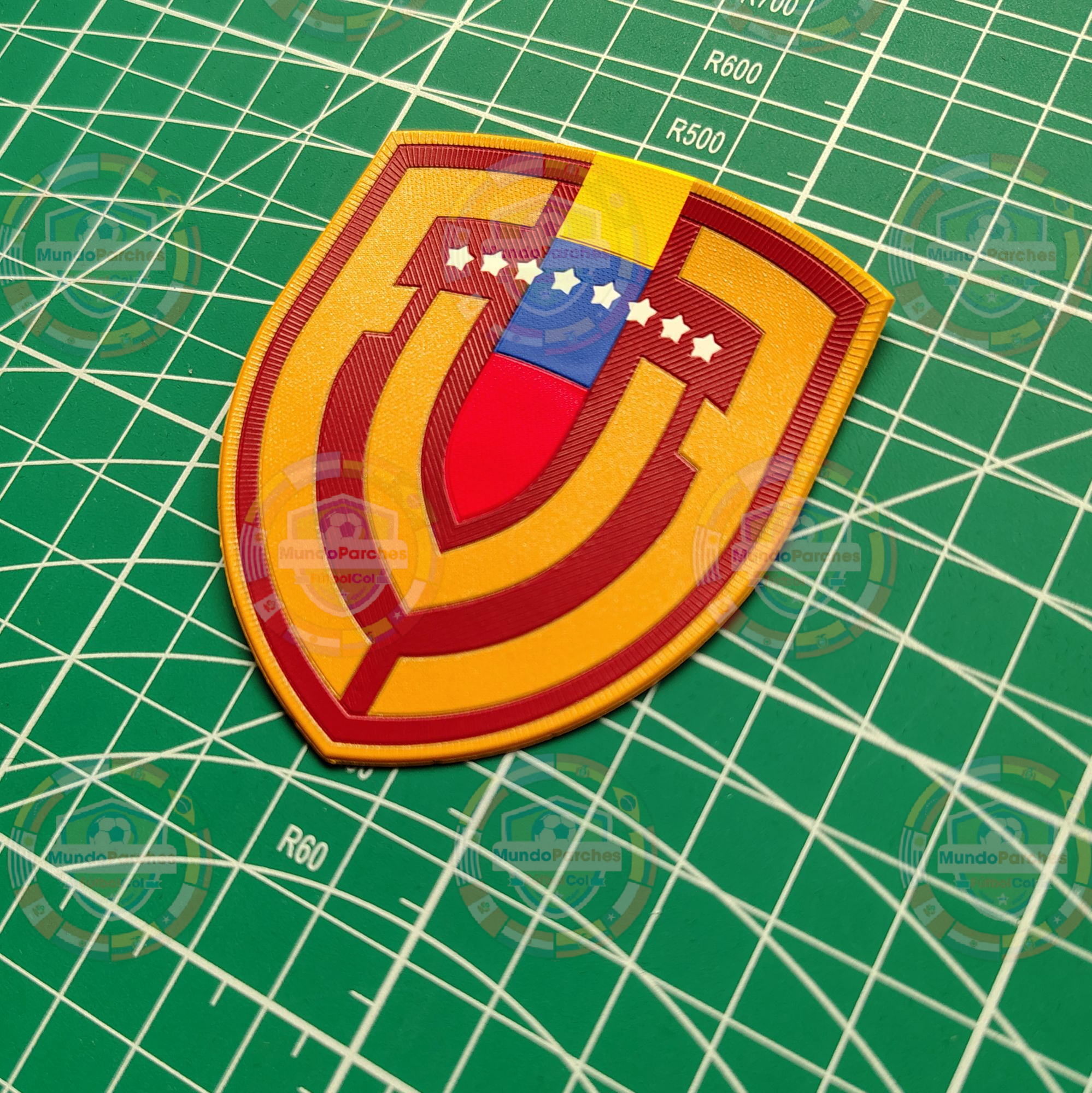 Escudo Selección Venezuela Material Tpu (CAUCHO)