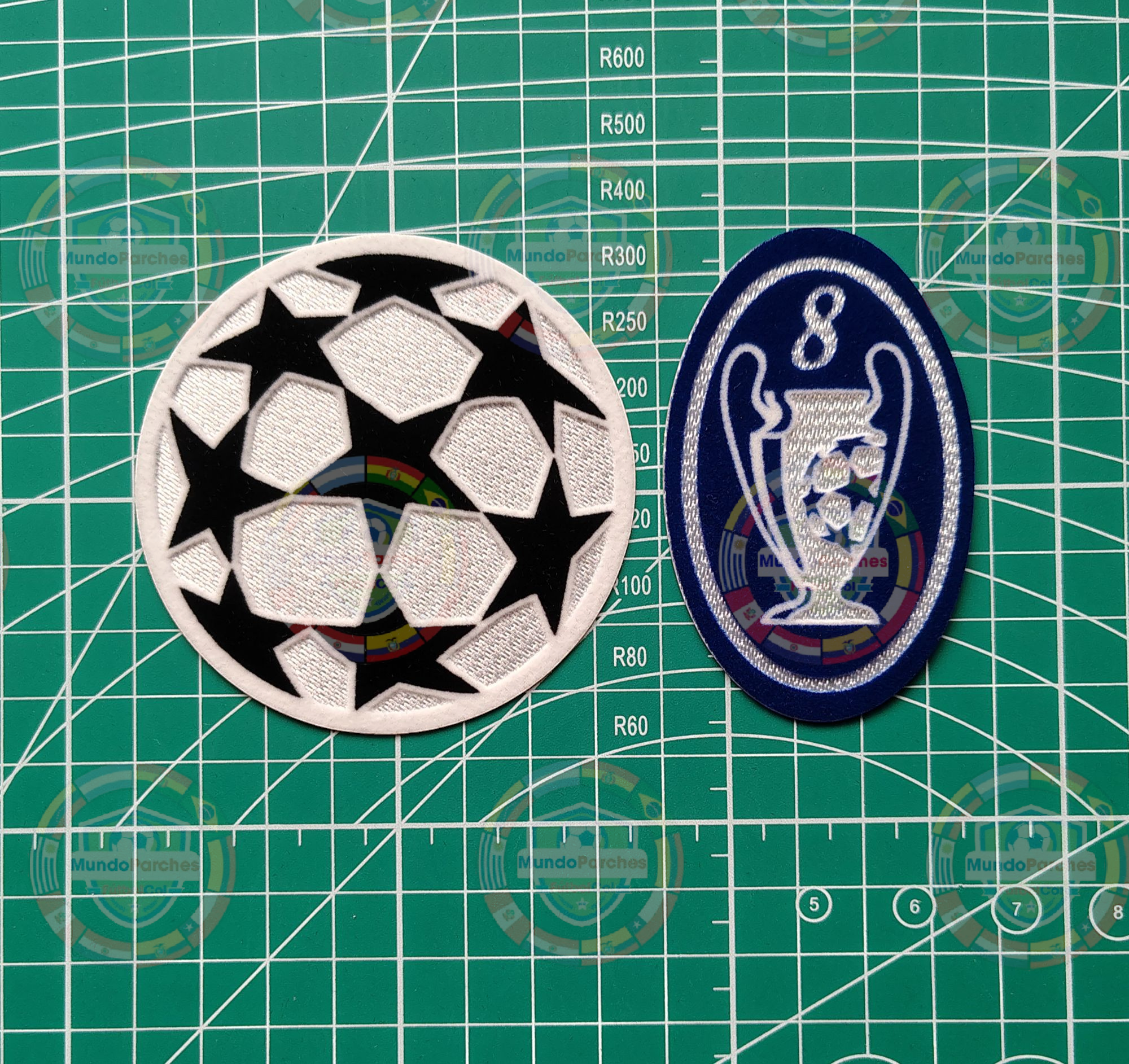 Set Parches Champions League 2001-2002 Real Madrid
