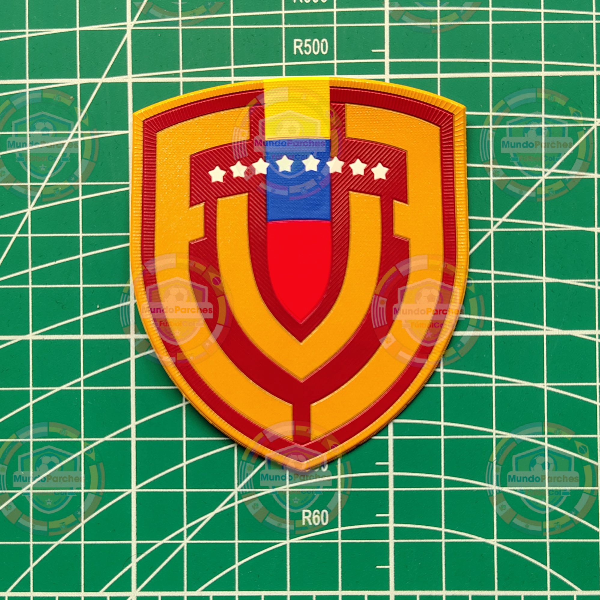 Escudo Selección Venezuela Material Tpu (CAUCHO)